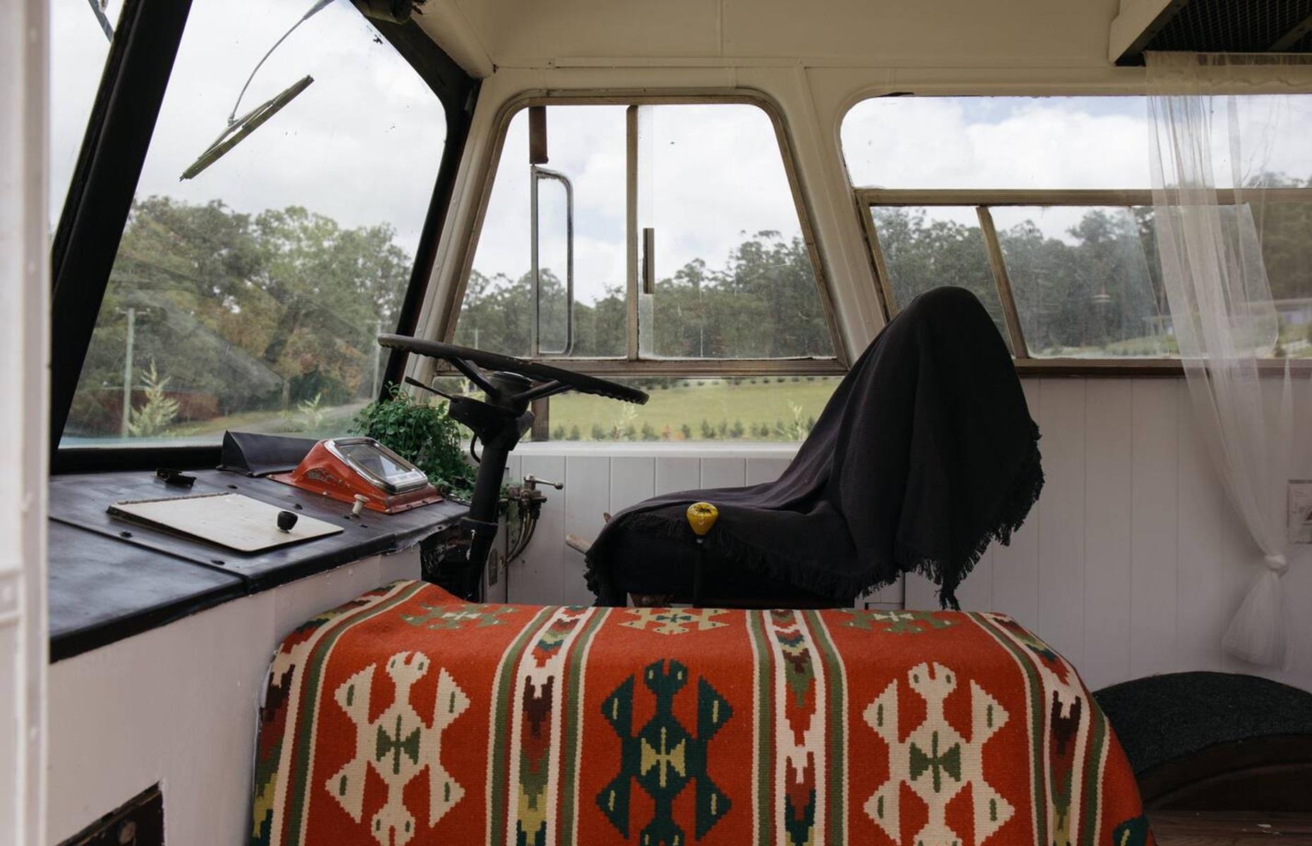 Converted 1976 Bedford bus, New South Wales, Australia