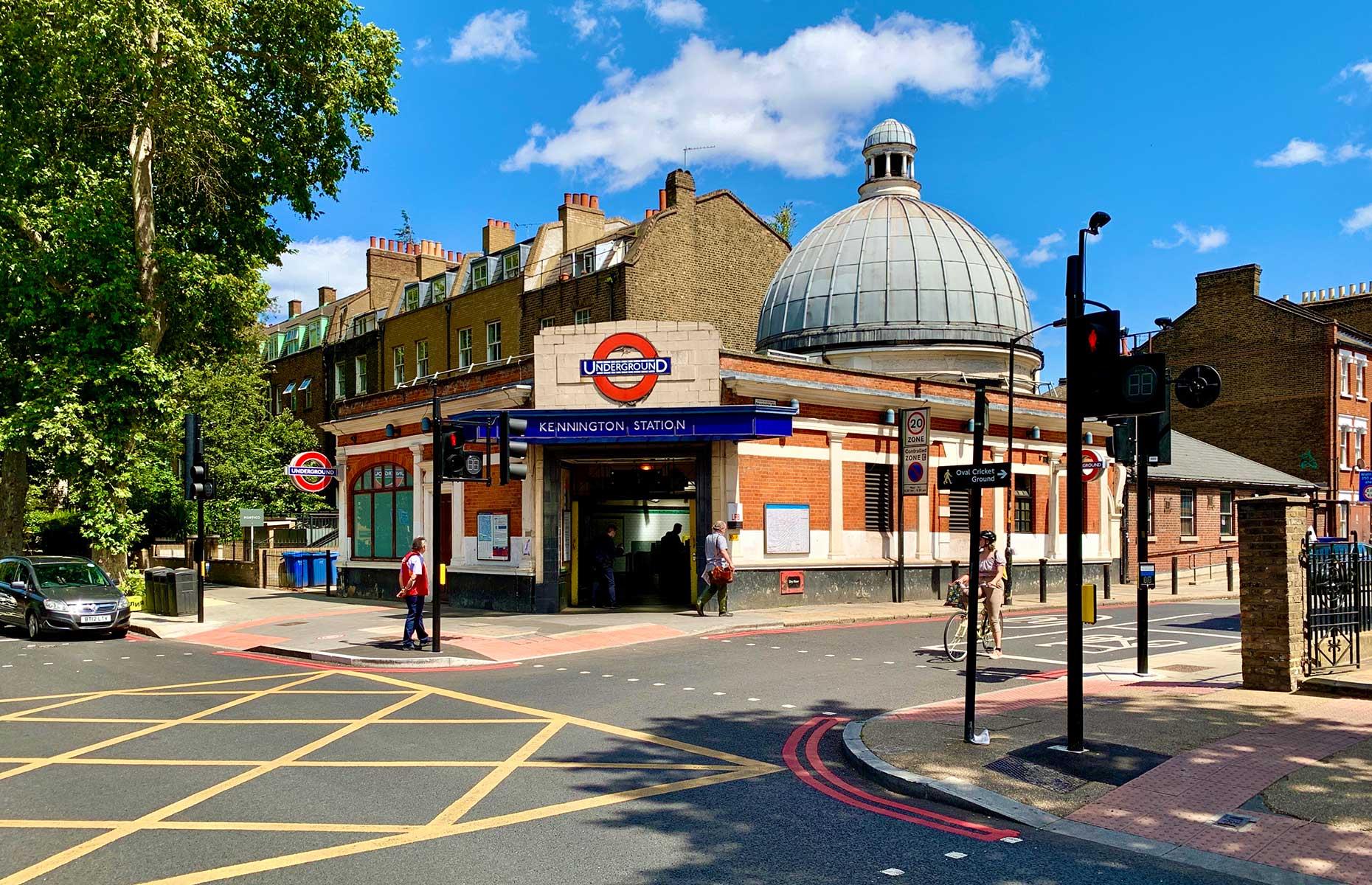 You can go on a 'ghost ride' at Kennington