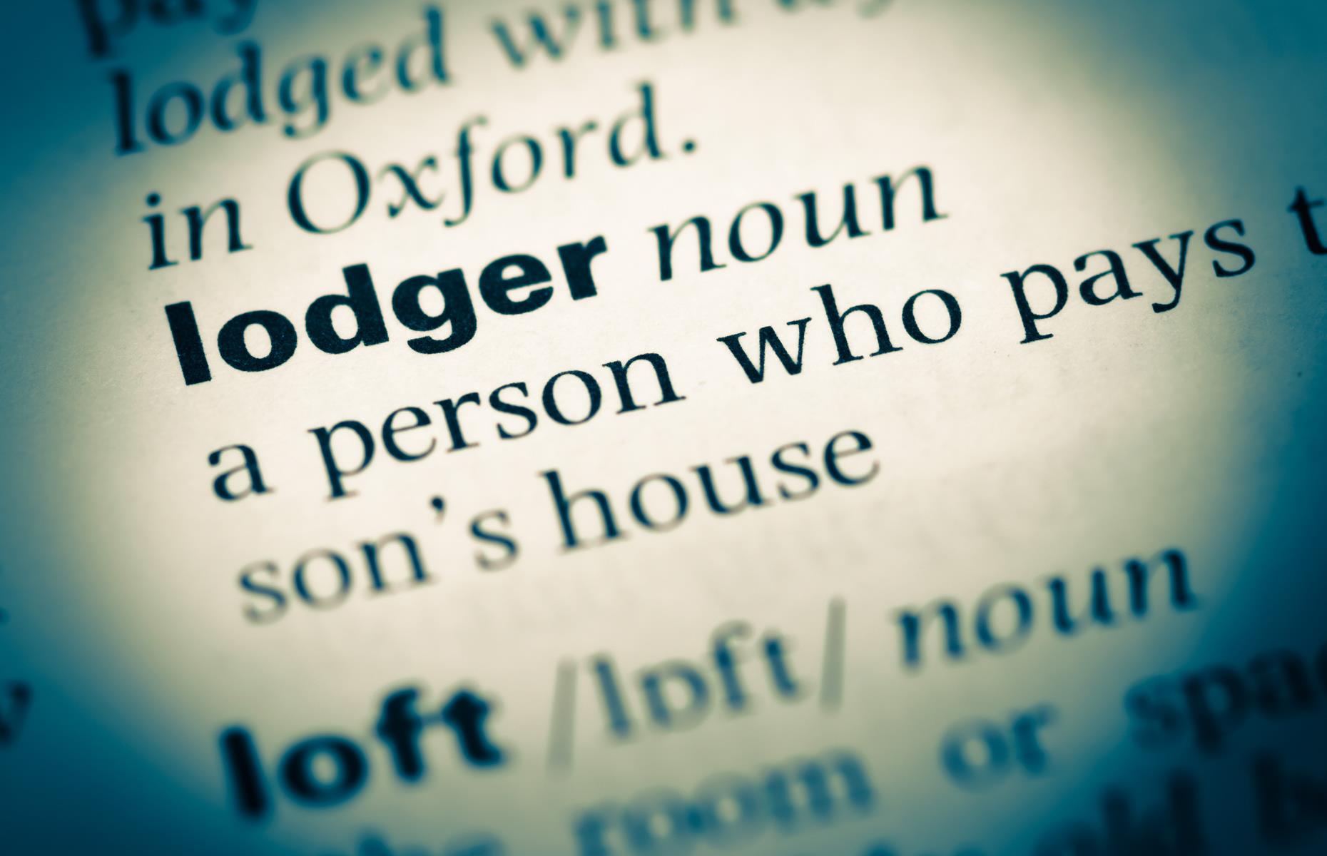 Take in a lodger
