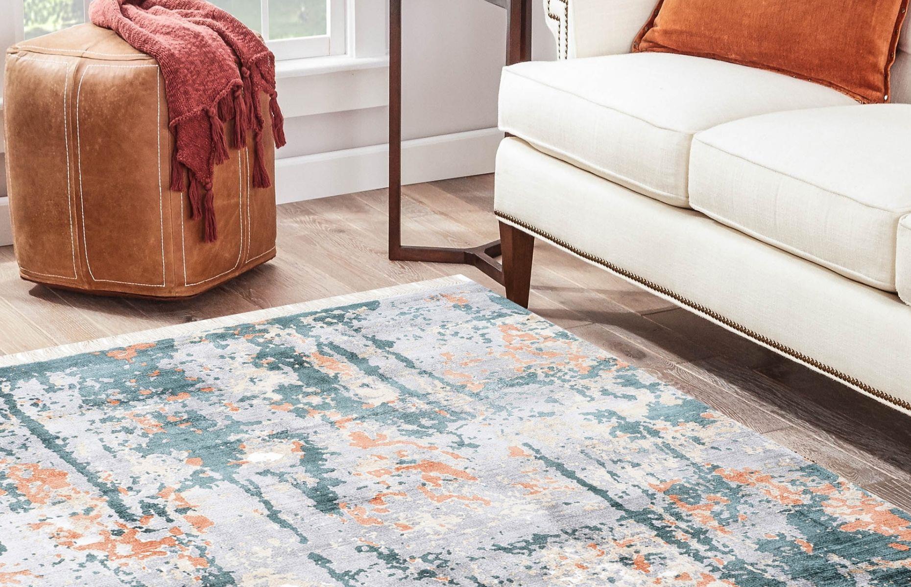 Distressed rugs