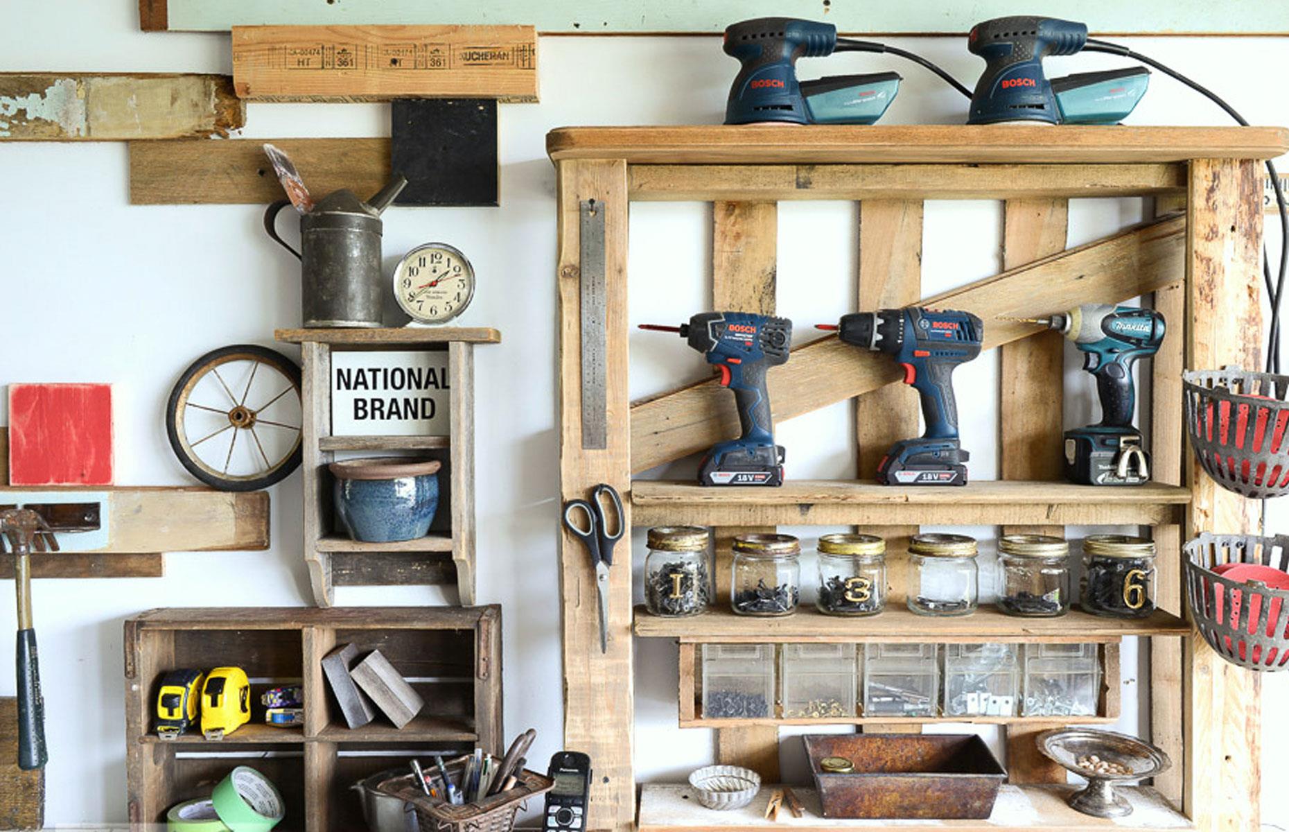 Organize the tool shed
