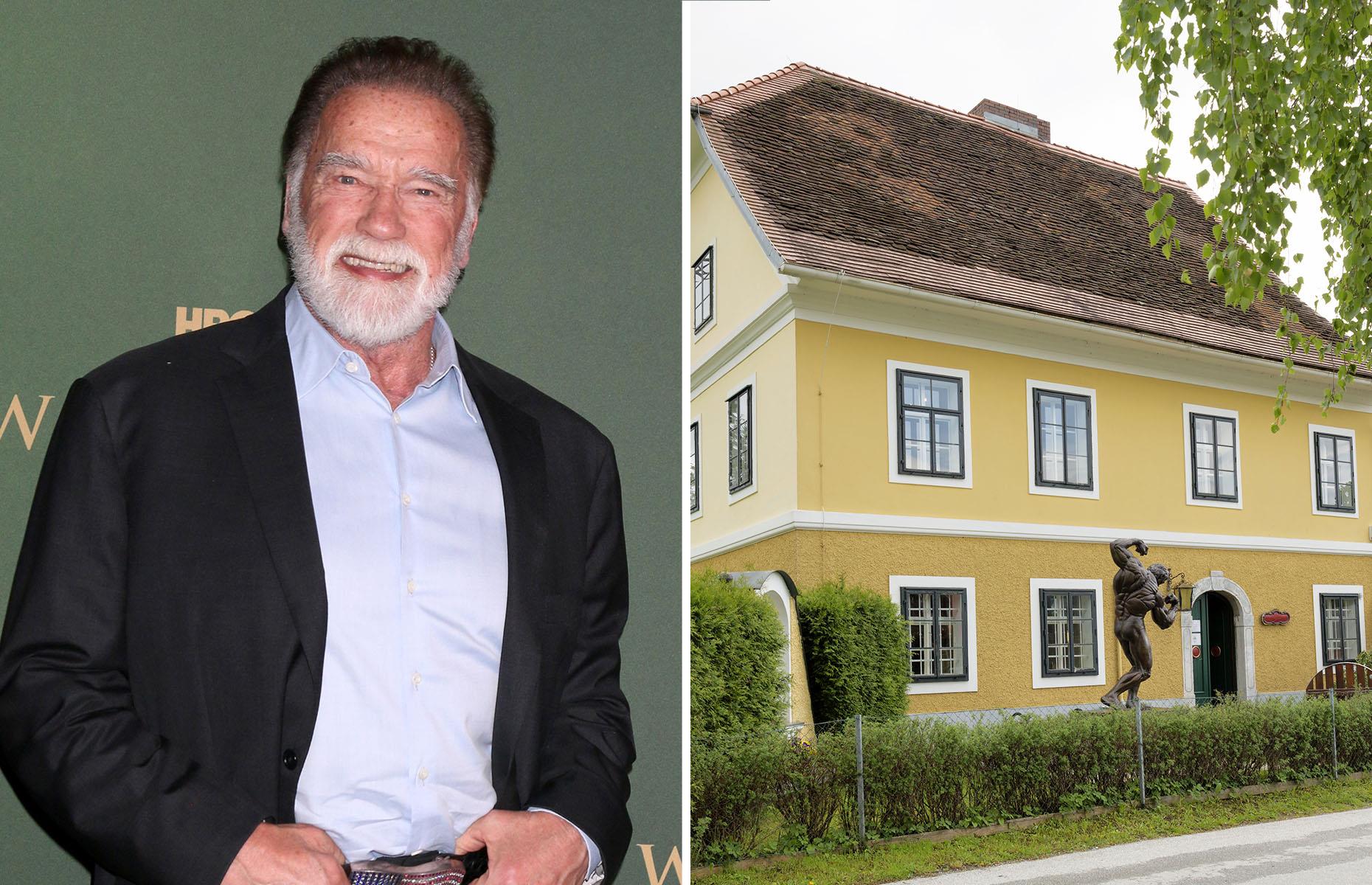 Arnold Schwarzenegger's modest Austrian apartment