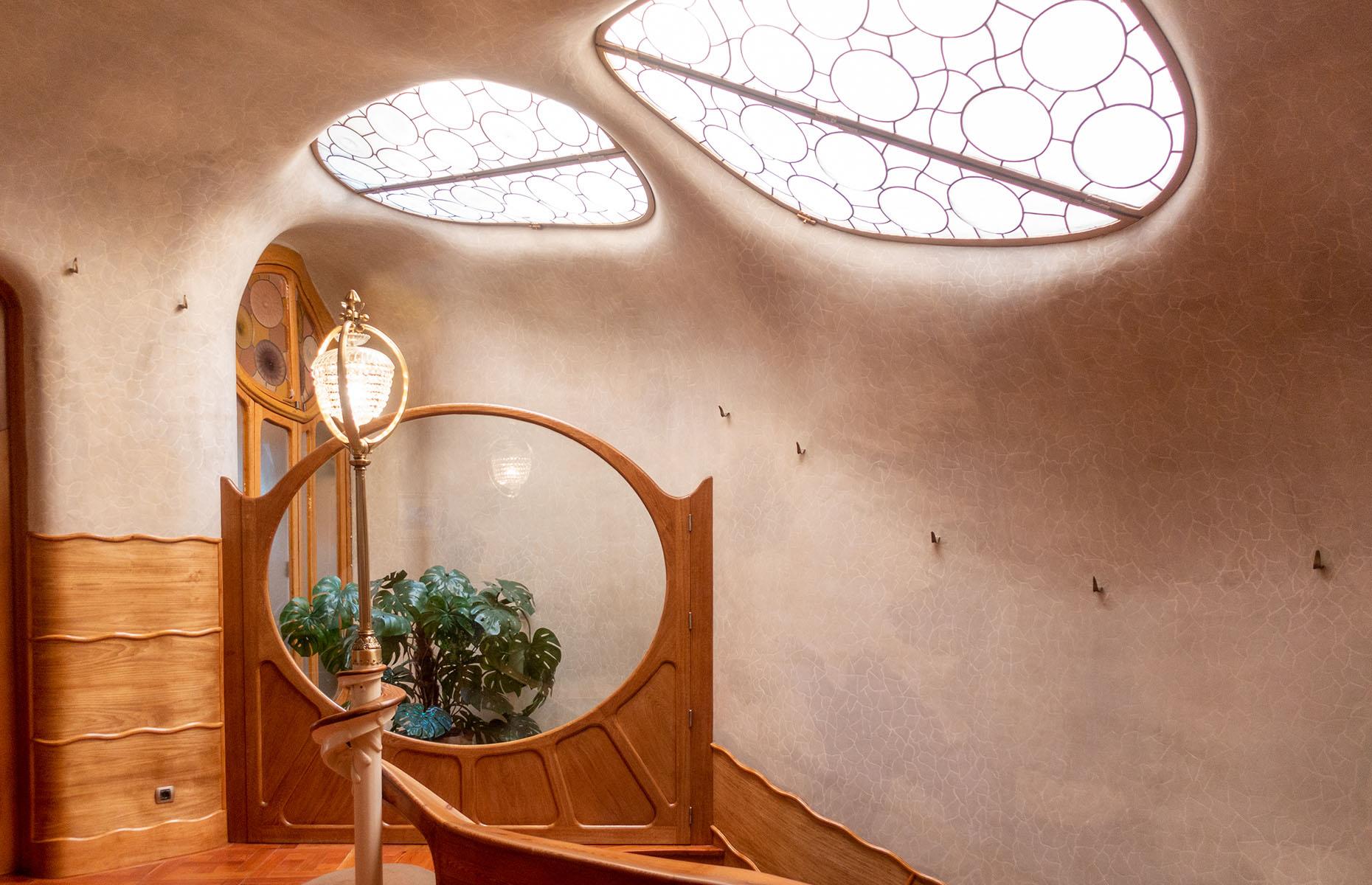 1900s: Gaudí's remodelled Casa Batlló, Catalonia, Spain