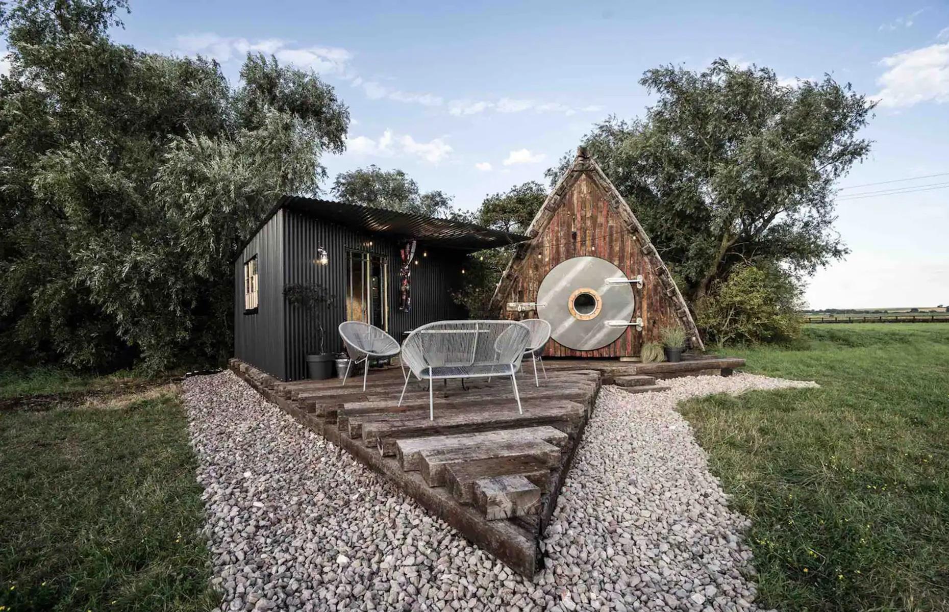 Converted boat shack, Greater London, UK