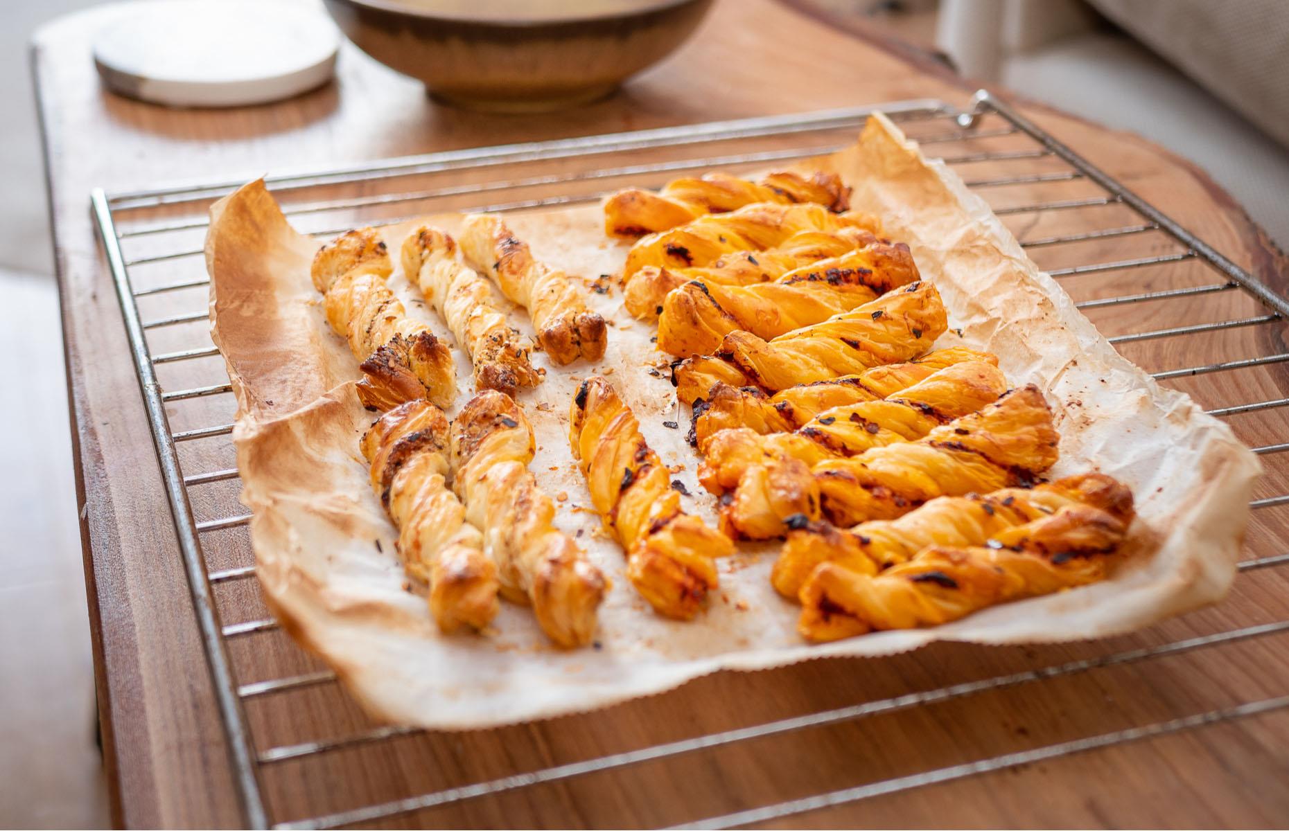 37. Use leftover pastry for cheese straws