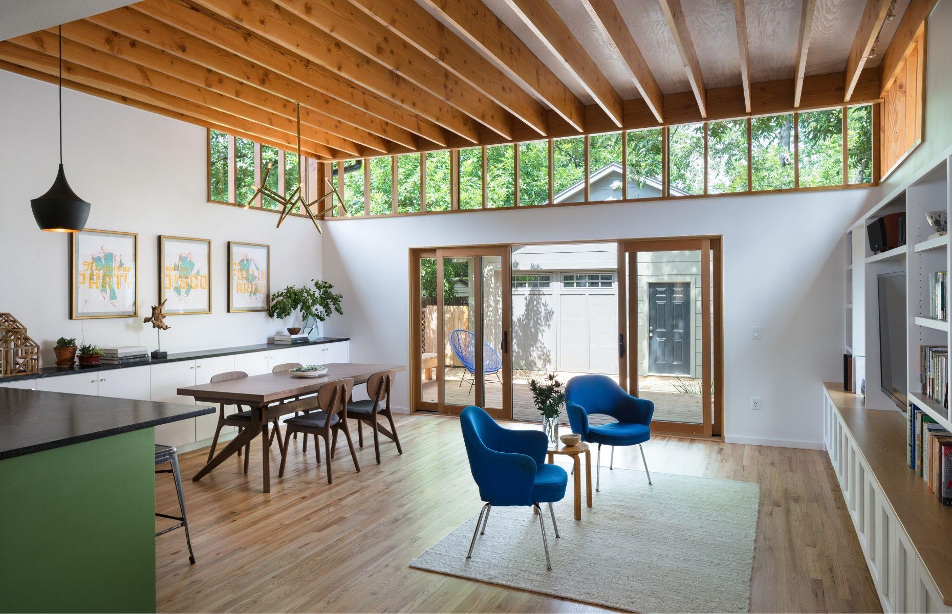 Mid-century modern makeover, Texas, USA