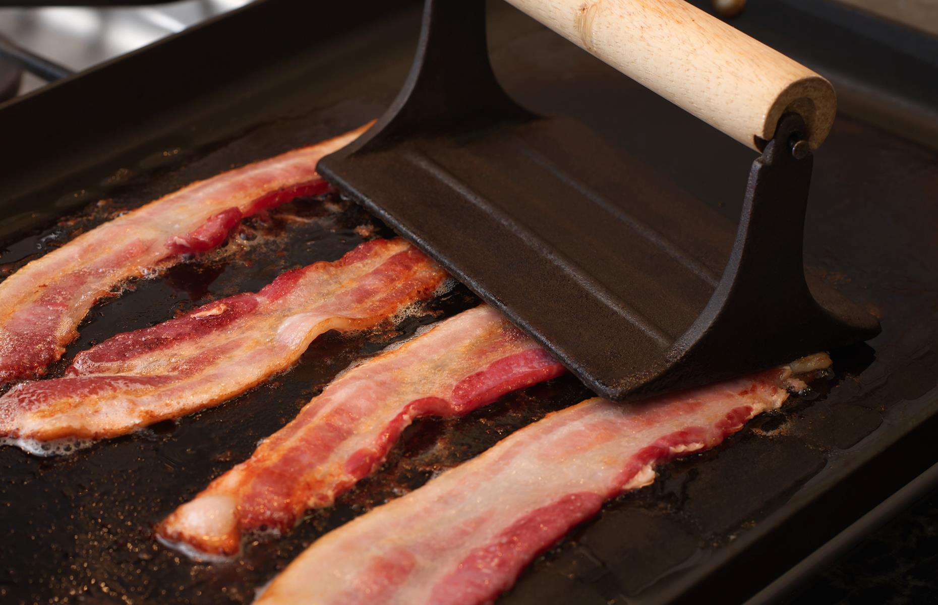 9. Bacon press