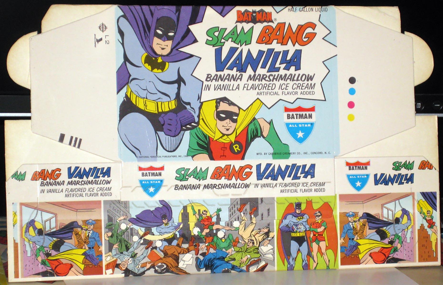 Batman Slam Bang ice cream