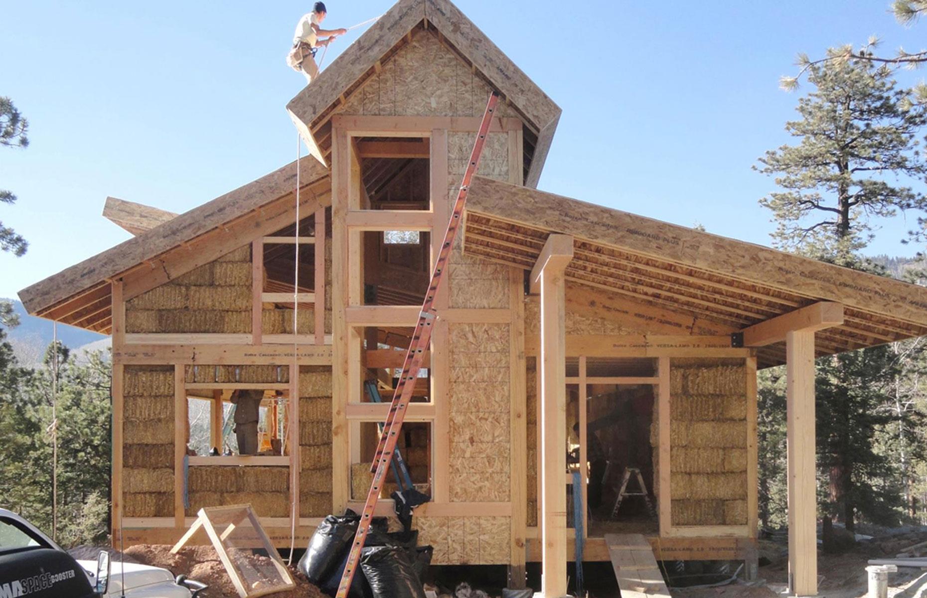 Modern mining-style residence, Colorado, USA