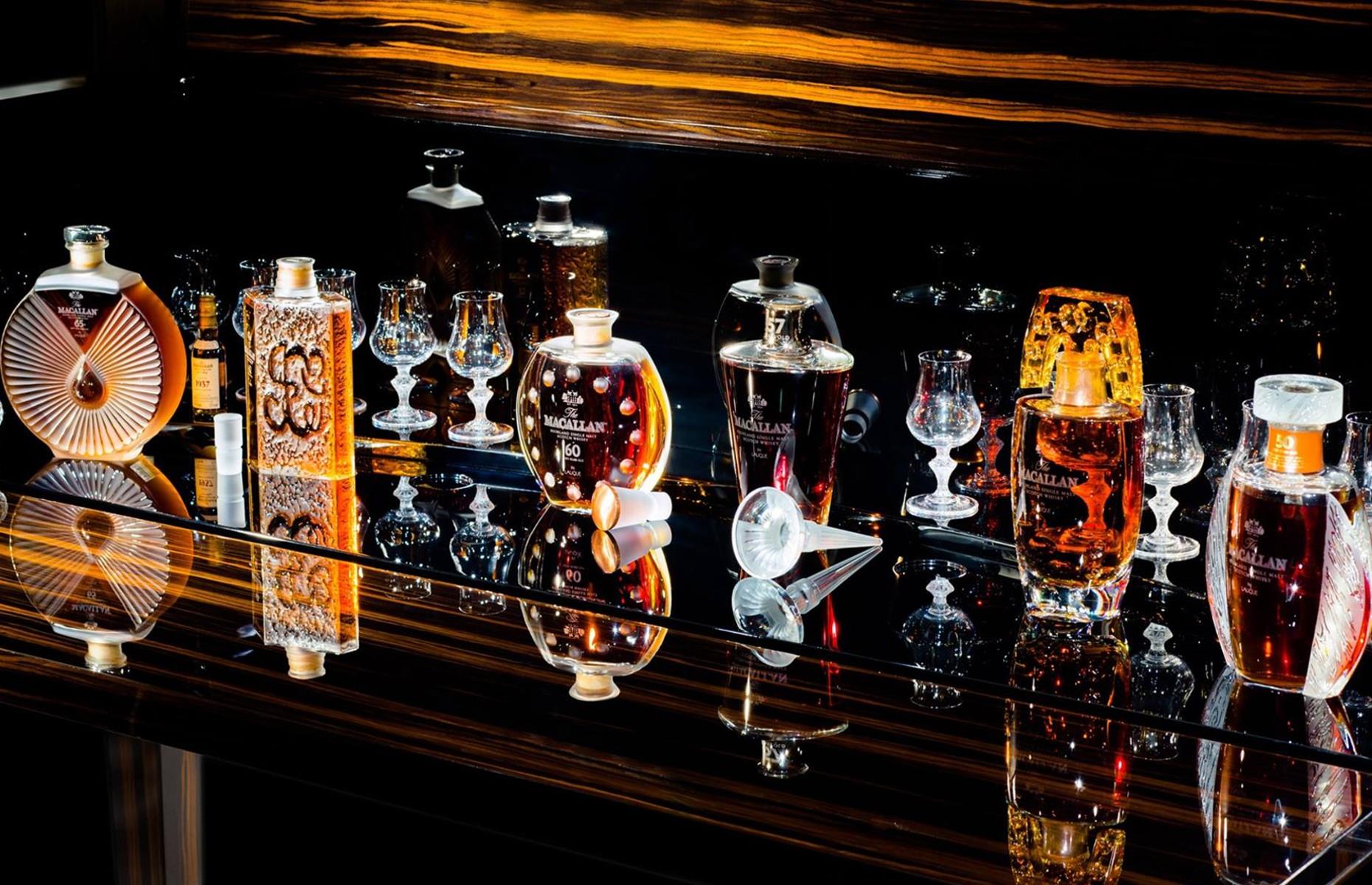 The Macallan in Lalique Six Pillars Collection