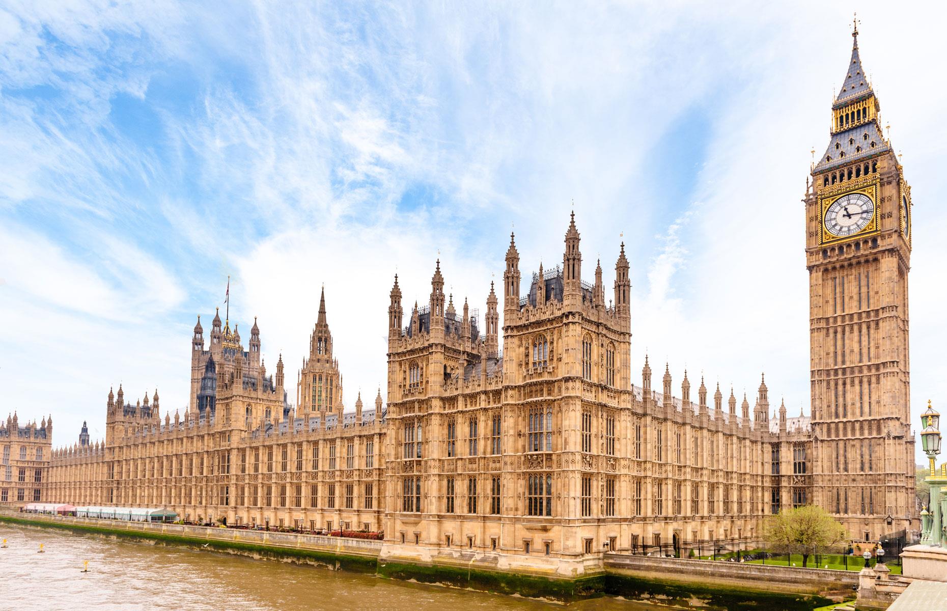 London, UK – Houses of Parliament: $9 billion (£6.8bn)