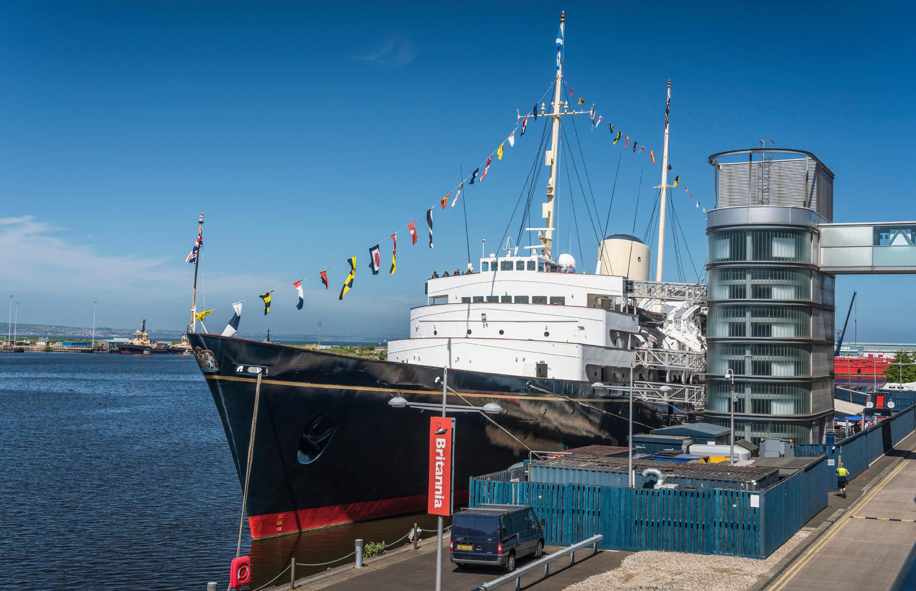 60. Royal Yacht Britannia, Edinburgh, Scotland