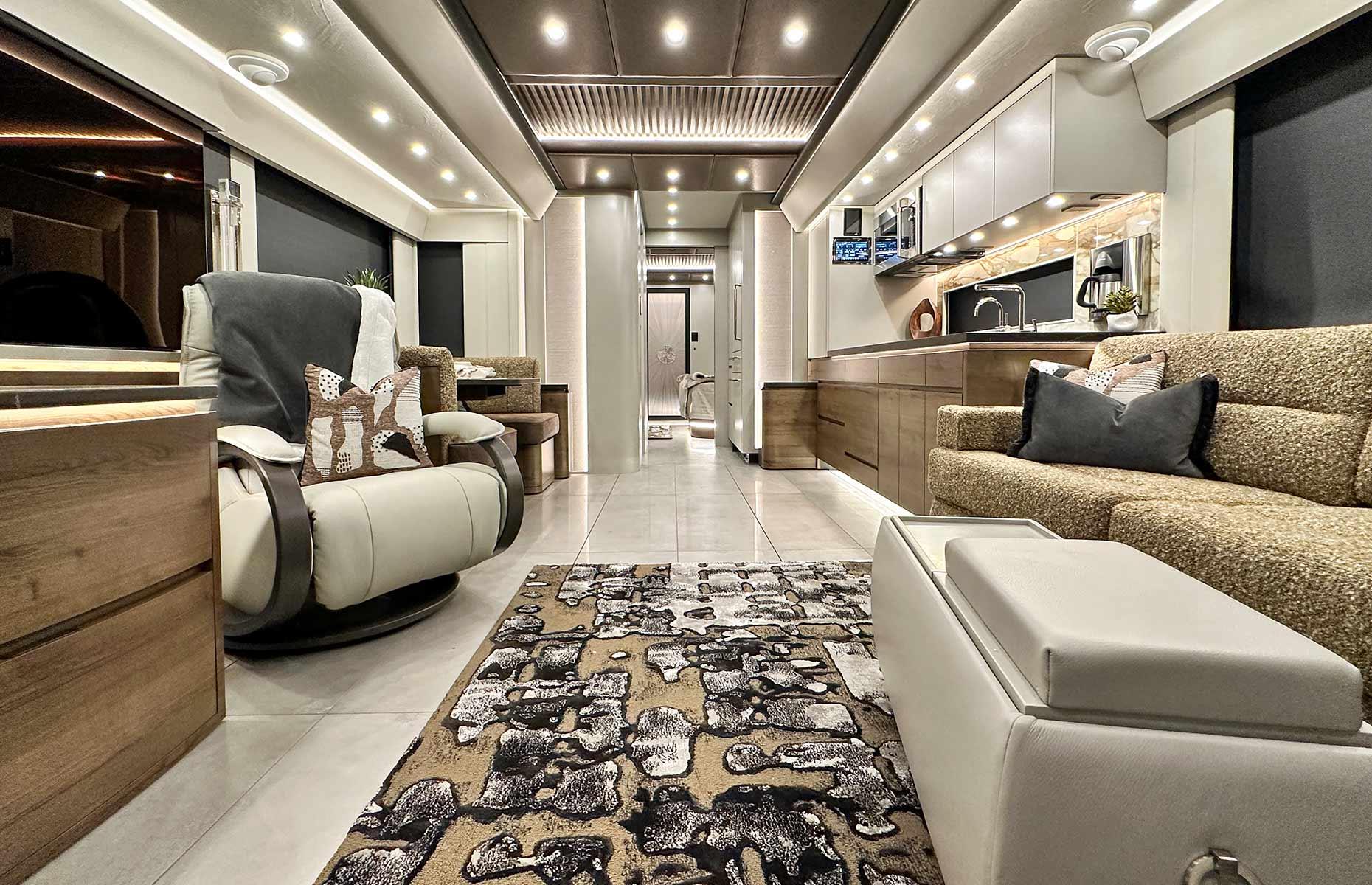 2026 Newell Coach P50: state-of-the-art amenities