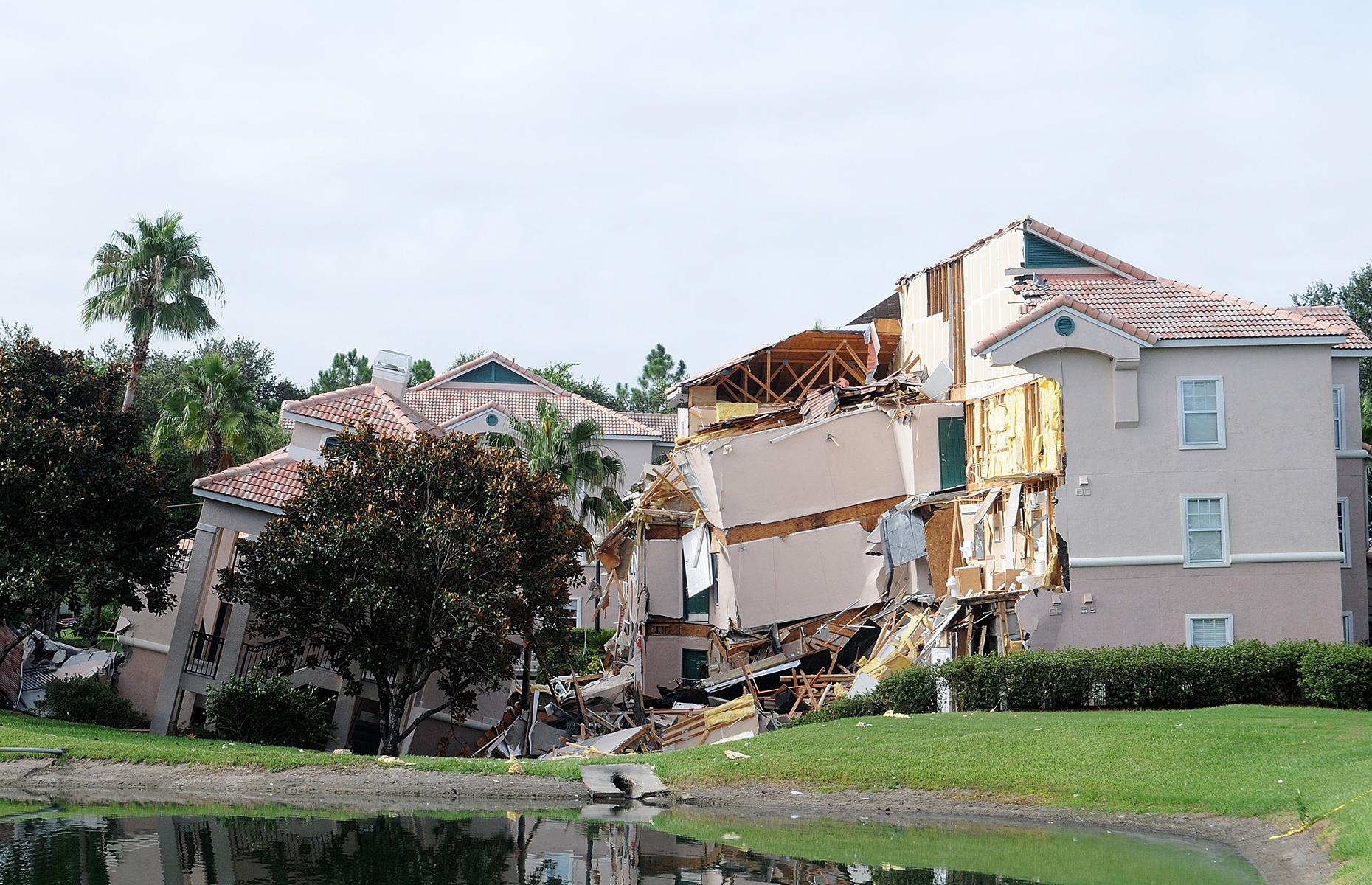 Swallowed by a sinkhole: Florida
