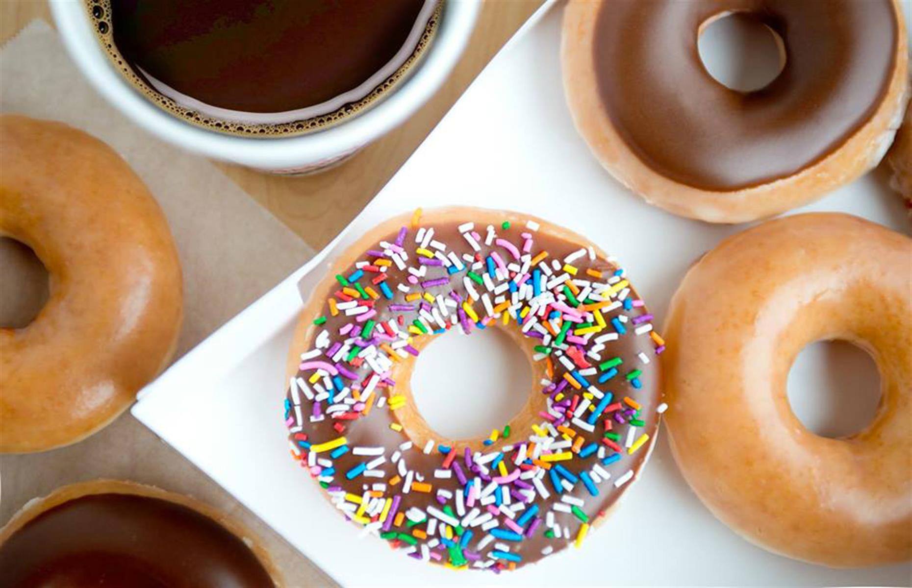 600 ml Pepsi haben den gleichen Zuckergehalt wie drei Krispy-Kreme-Donuts mit Schokoglasur und Streuseln