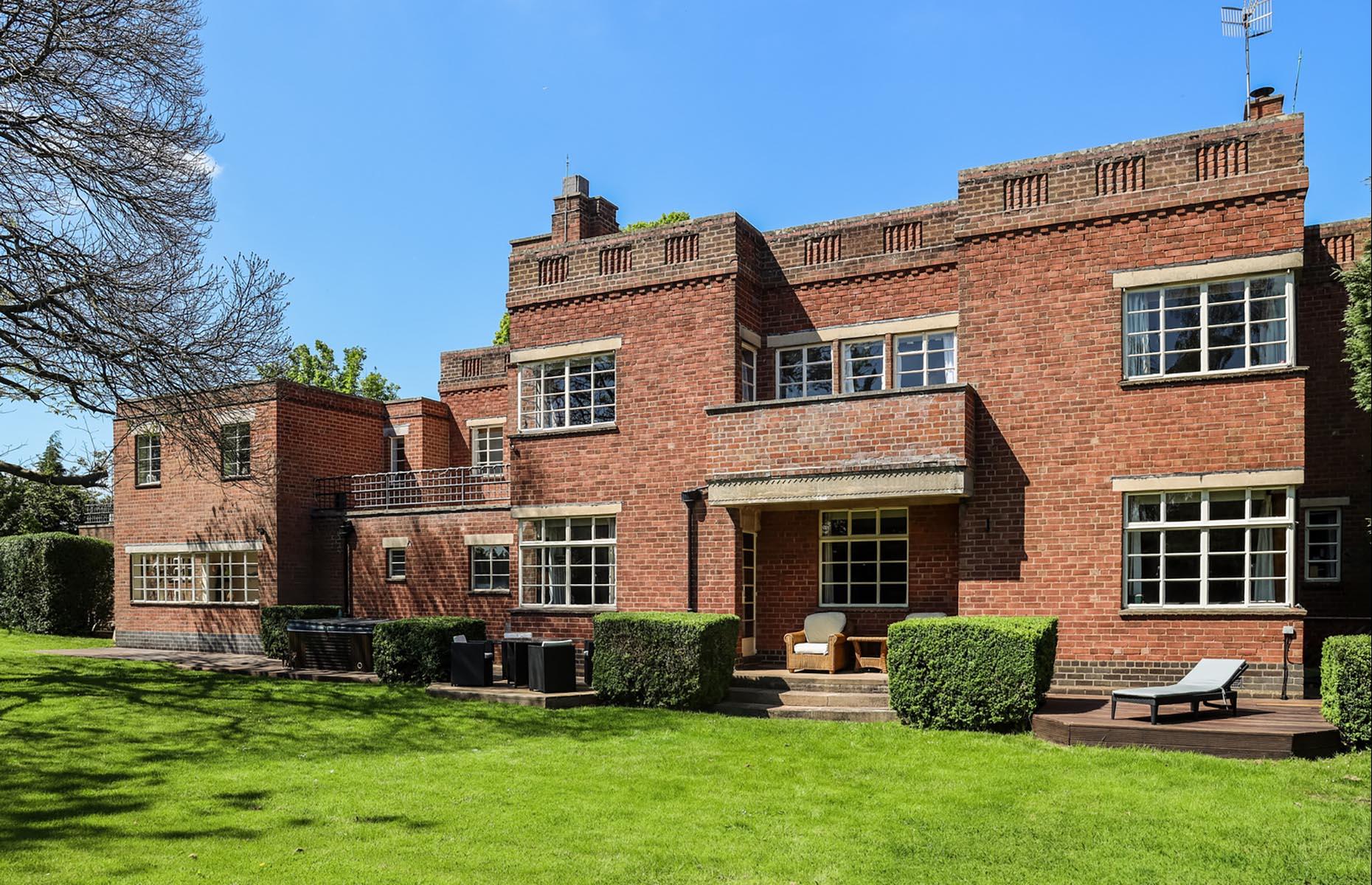 Casa modernista de los años 30, Stratford-upon-Avon, Reino Unido