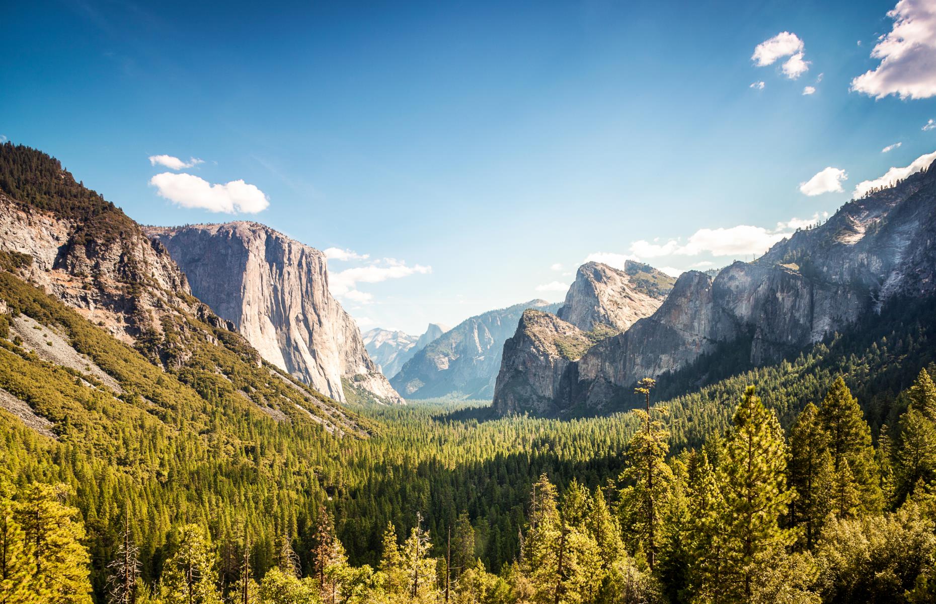 Now: Yosemite Valley, California