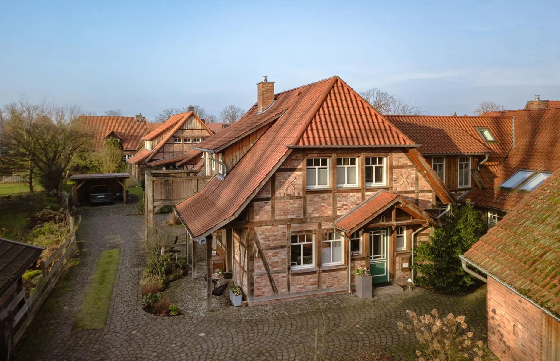 Modern half-timbered house, Lower Saxony, Germany: £689,700 ($897k)