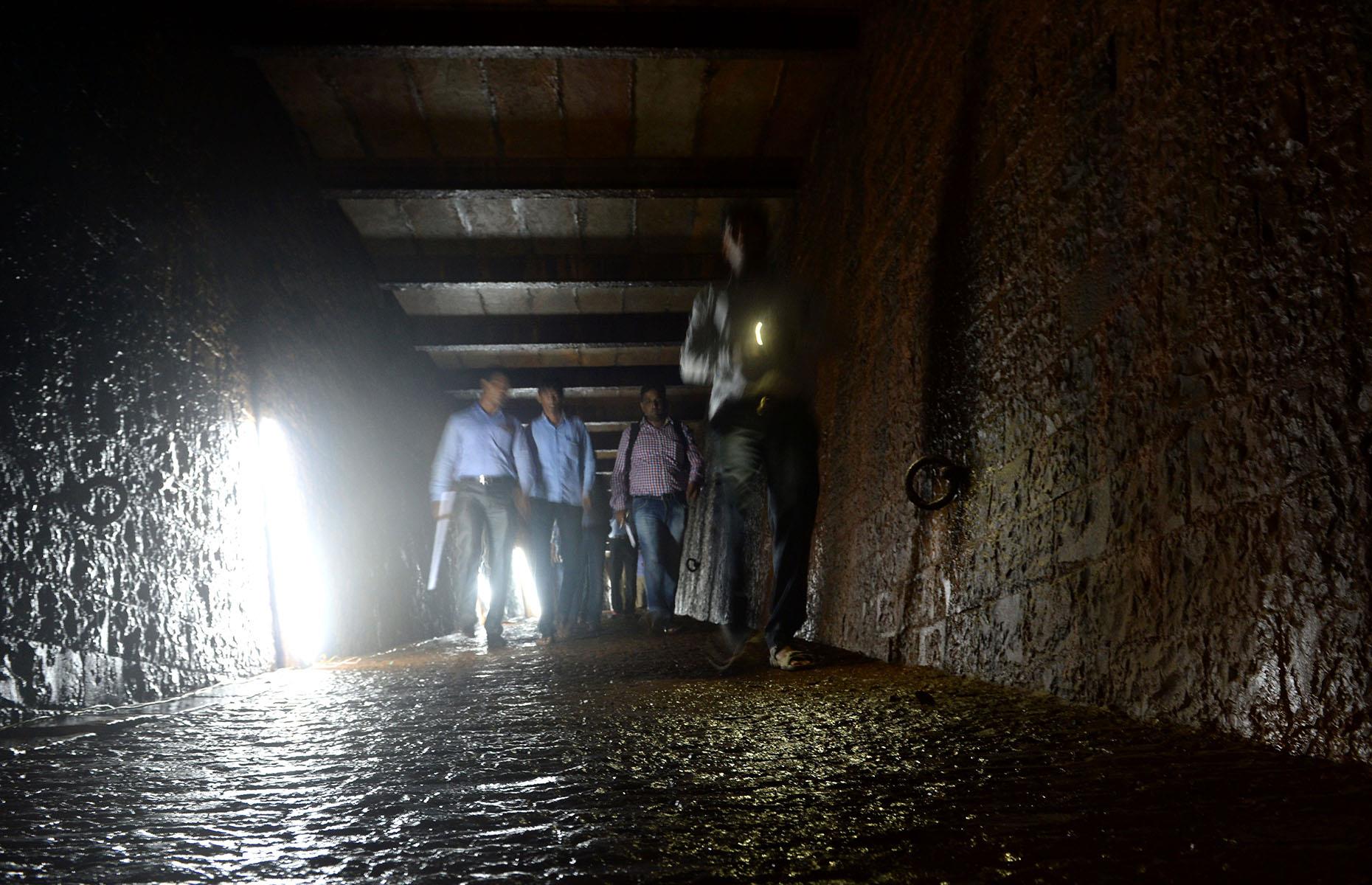 British-era bunker, Mumbai, India 