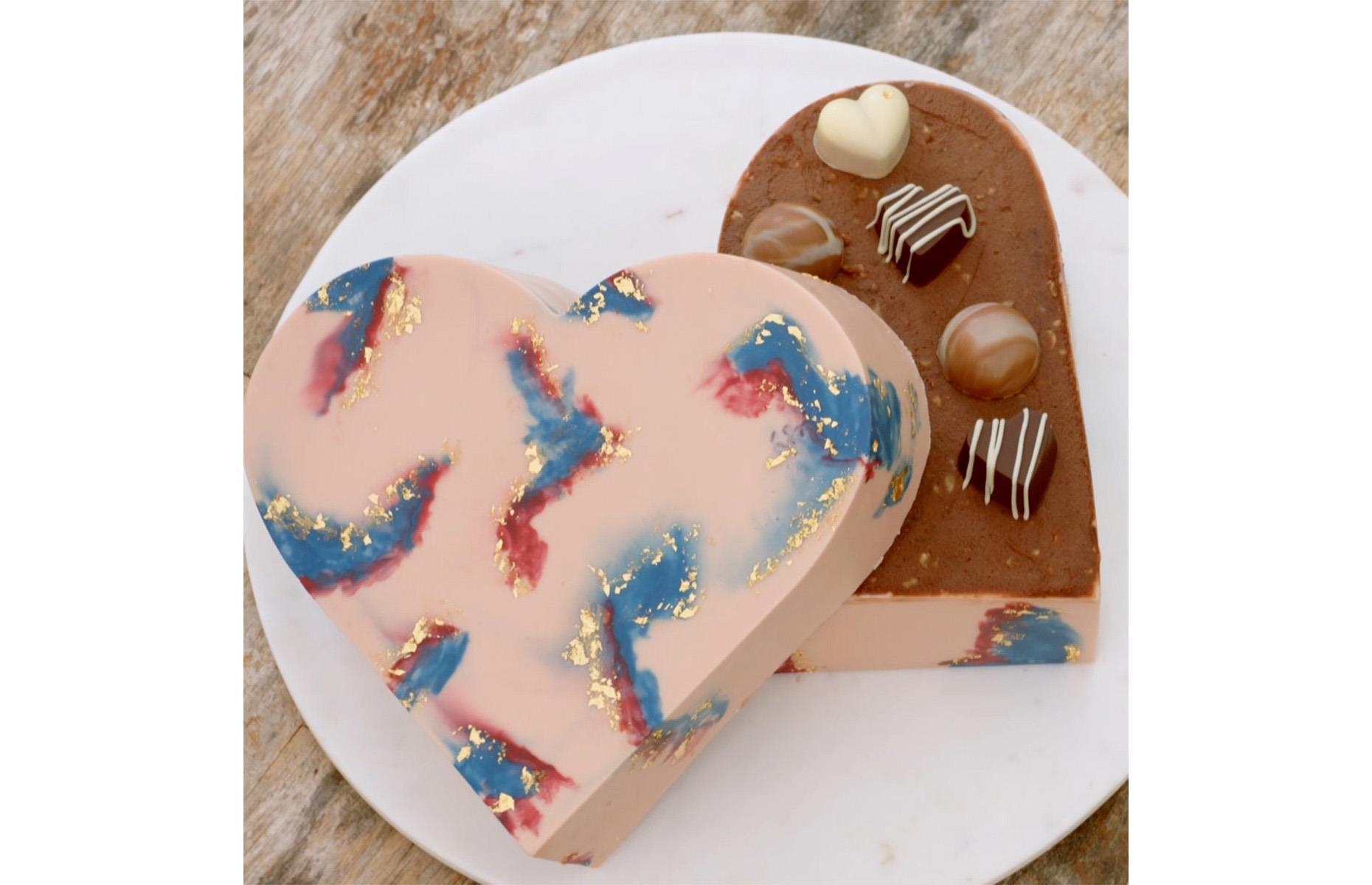 23: Cristy Sharp's 'For Love' chocolate box cake, 2023