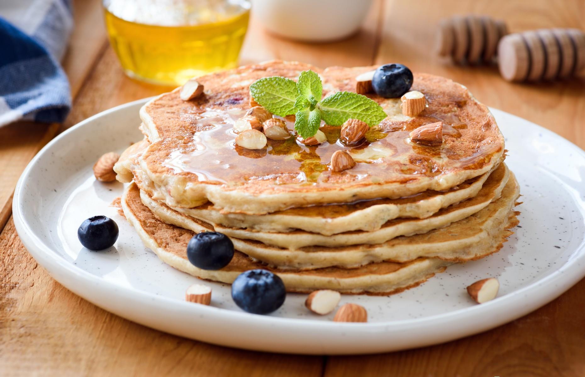 Wheat-free pancakes