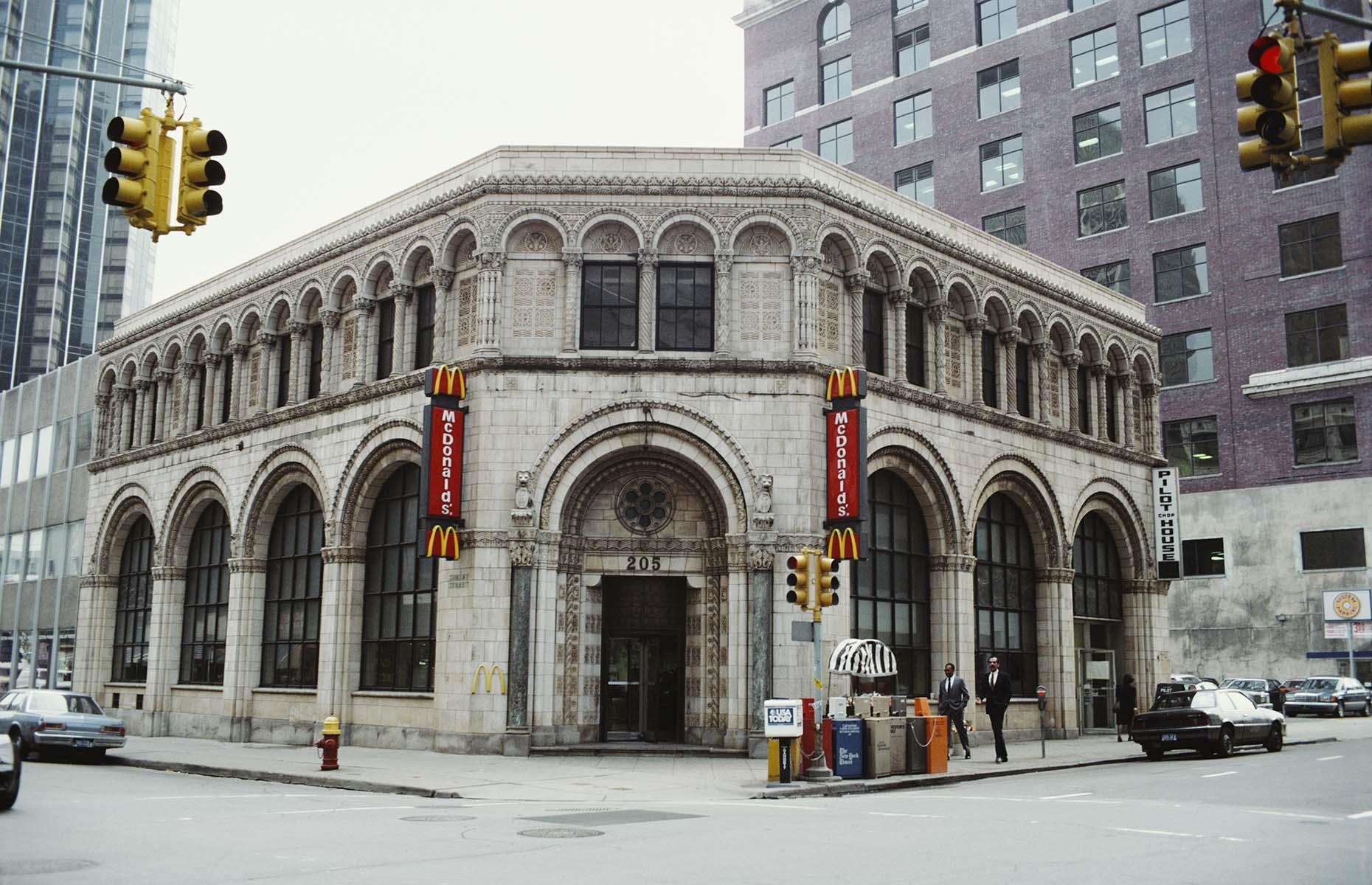 12. Romanesque Revival McDonald's, Detroit, Michigan, USA