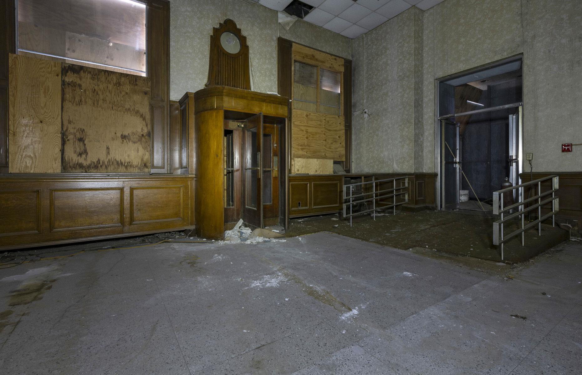 Abandoned bank