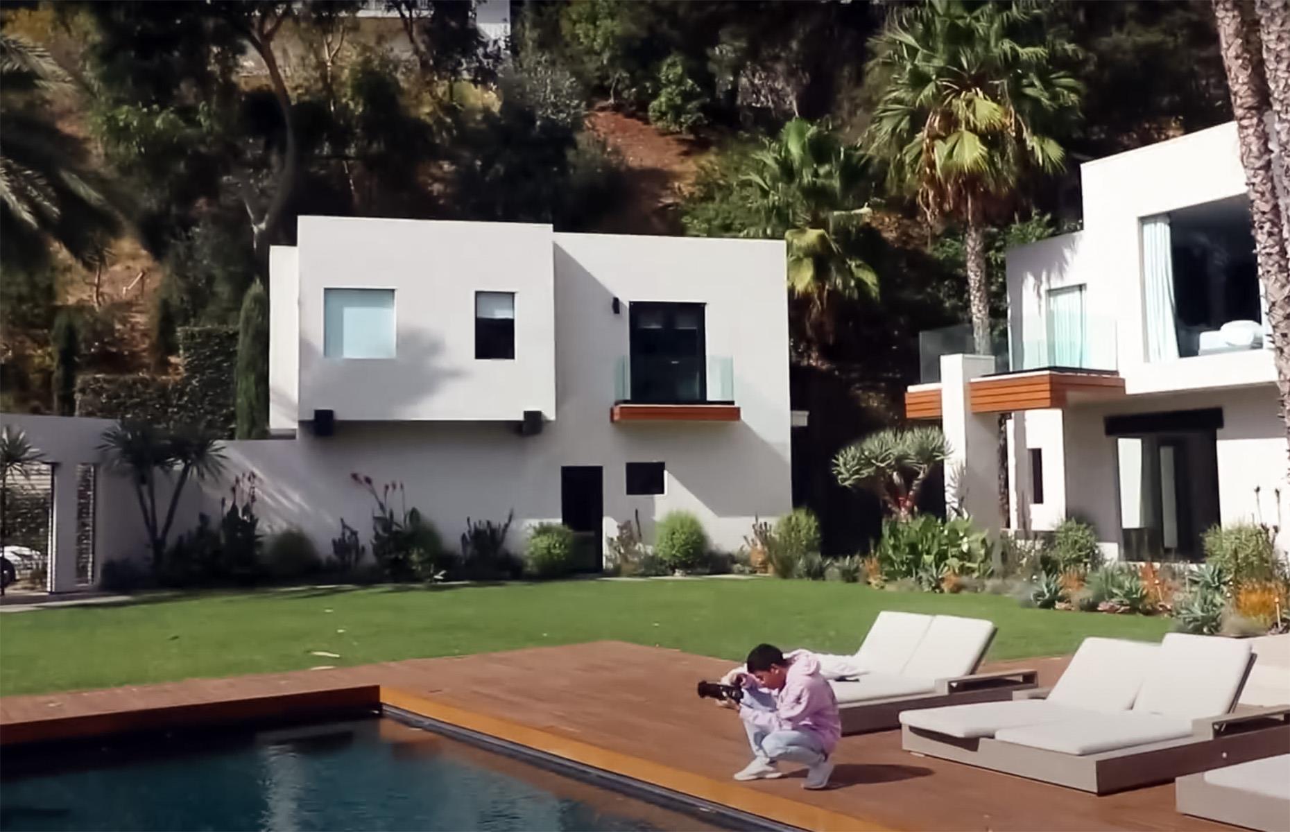 Bad Bunny's Sunset Strip estate, California, USA
