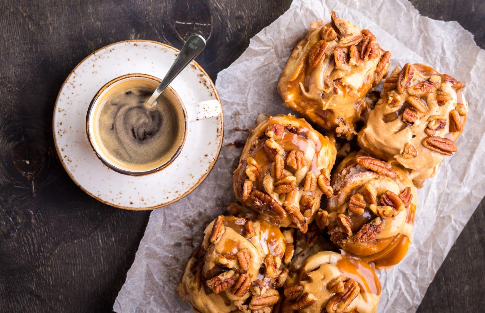 North Dakota: caramel roll