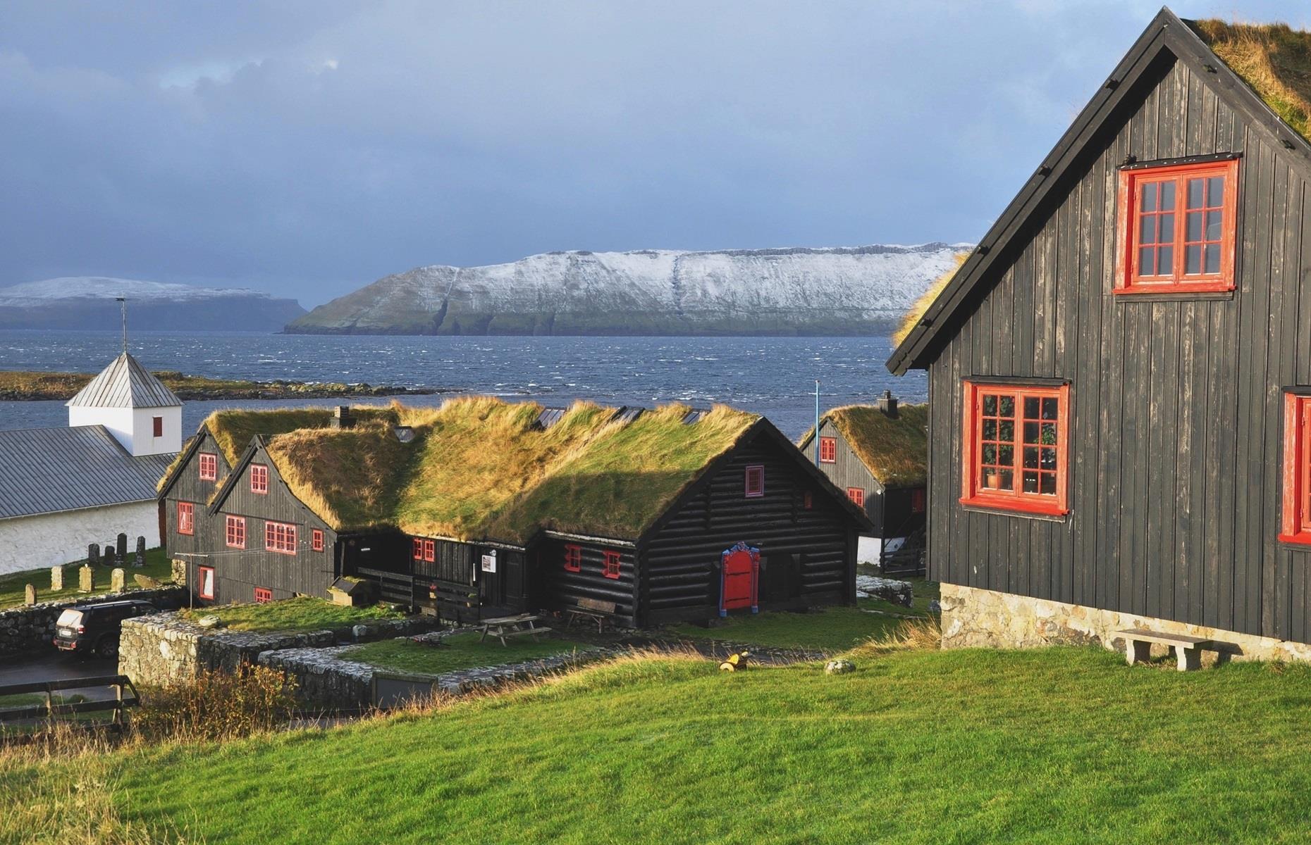 Kirkjubøargarður, Faroe Islands, Denmark