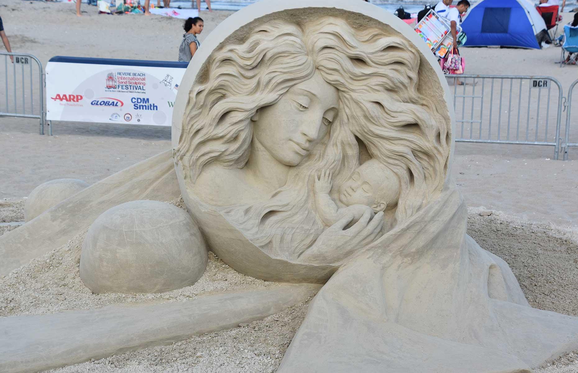 Revere Beach International Sand Sculpting Festival, Massachusetts