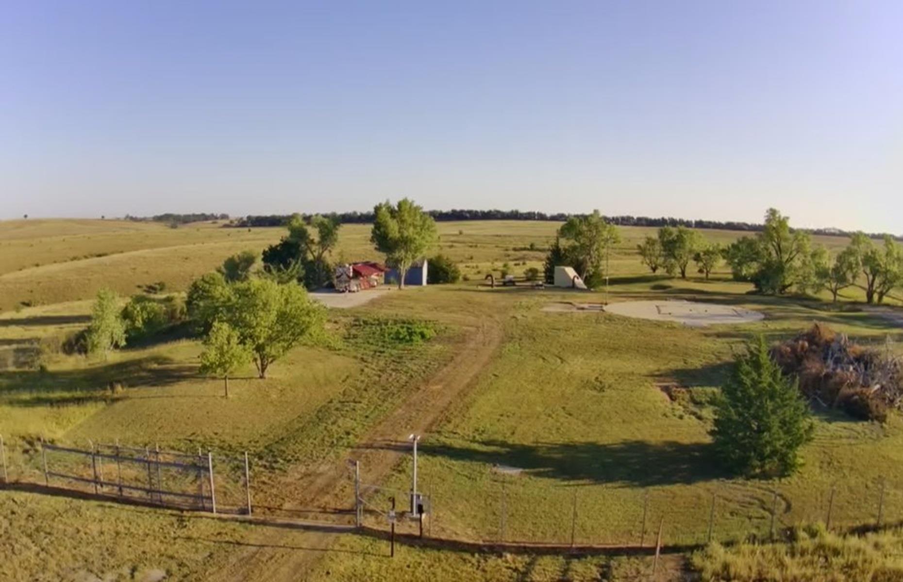 Backyard missile silo, Kansas, USA
