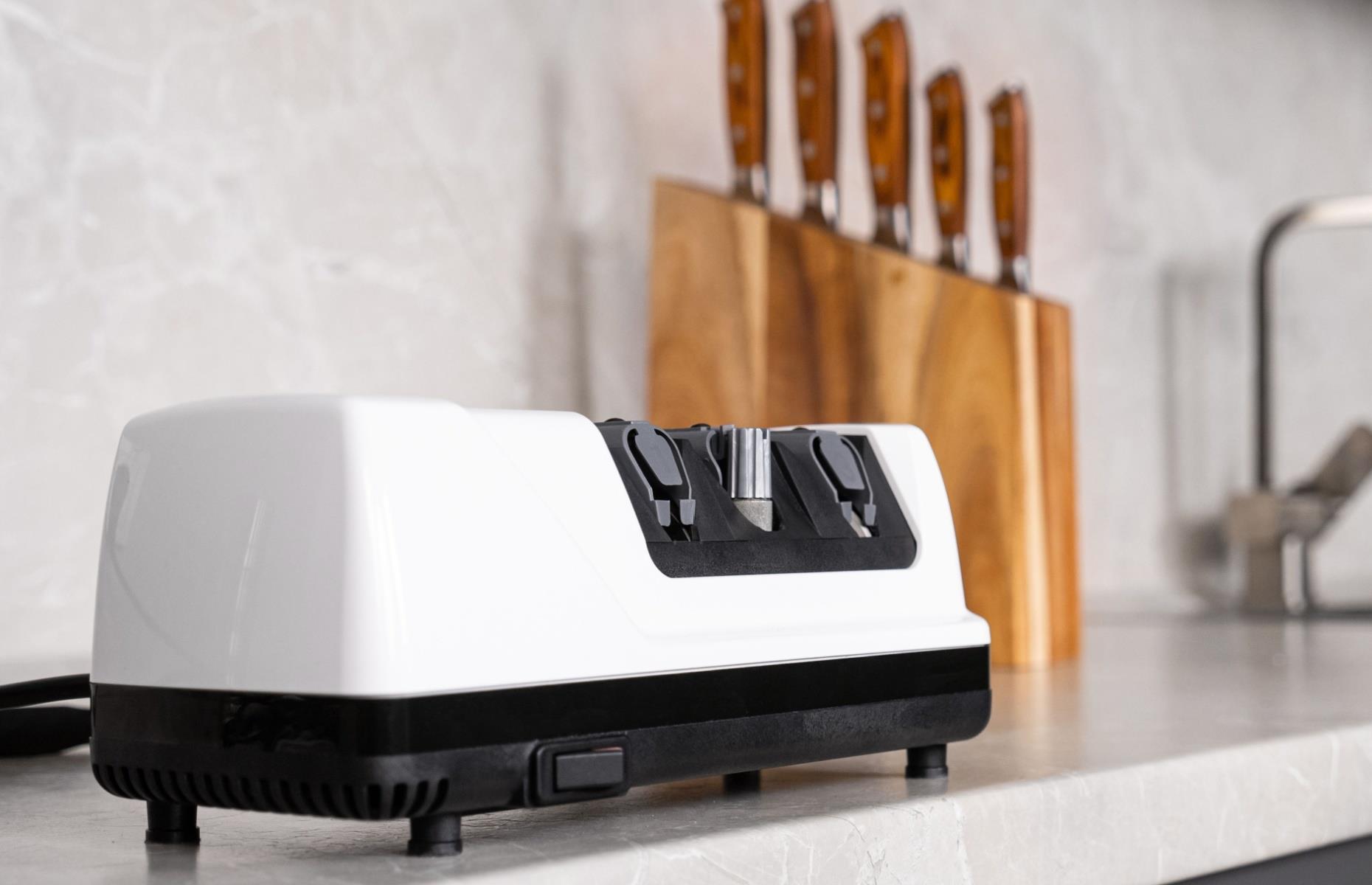 34. Electric knife sharpener