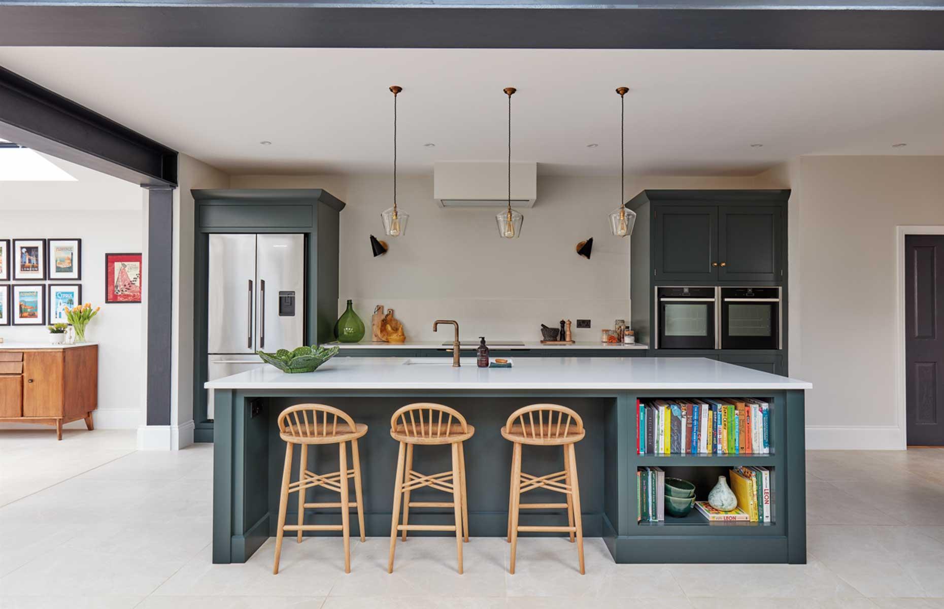 Storage Solutions: Trendy Kitchen Islands with Space-Savvy Cabinets