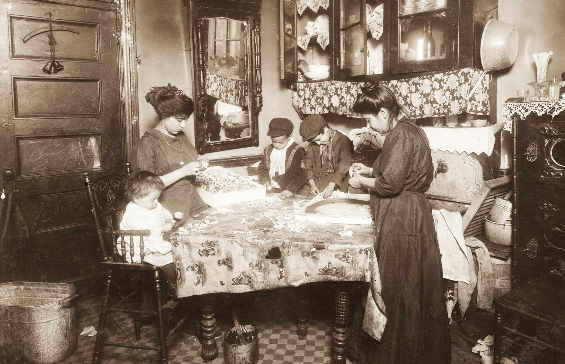 1911: Industrias artesanales de la ciudad de Nueva York