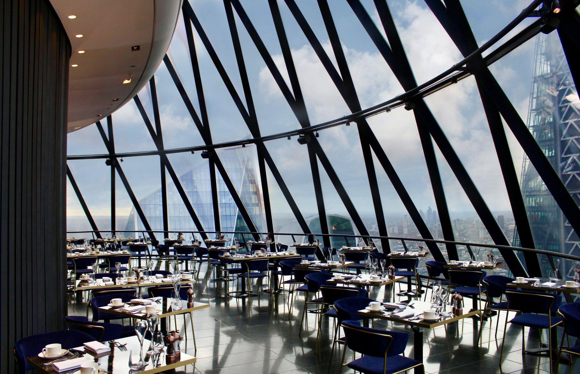 10. Searcys Helix, The Gherkin, London, England, UK