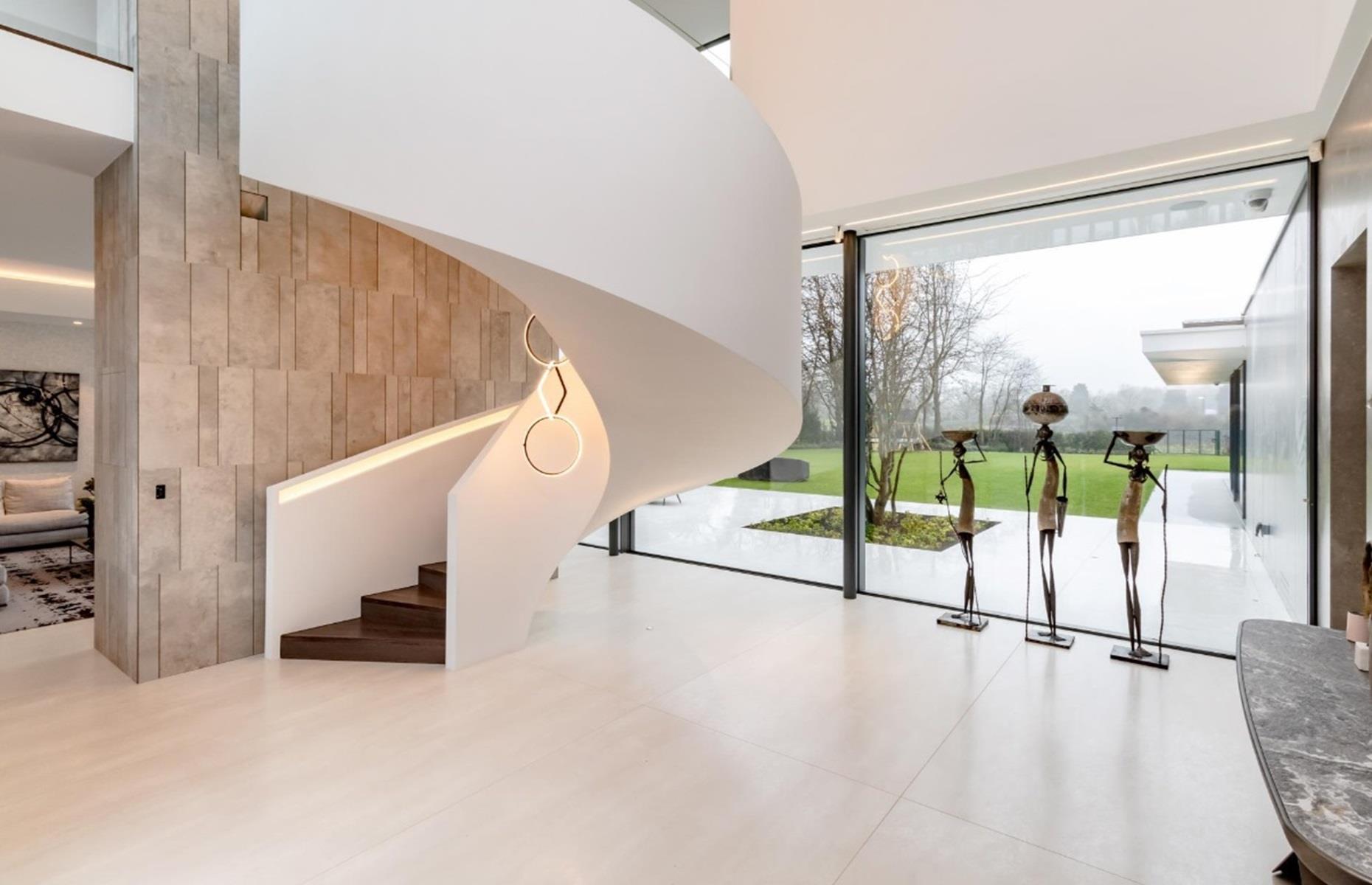 Modern mansion, Hertfordshire, UK