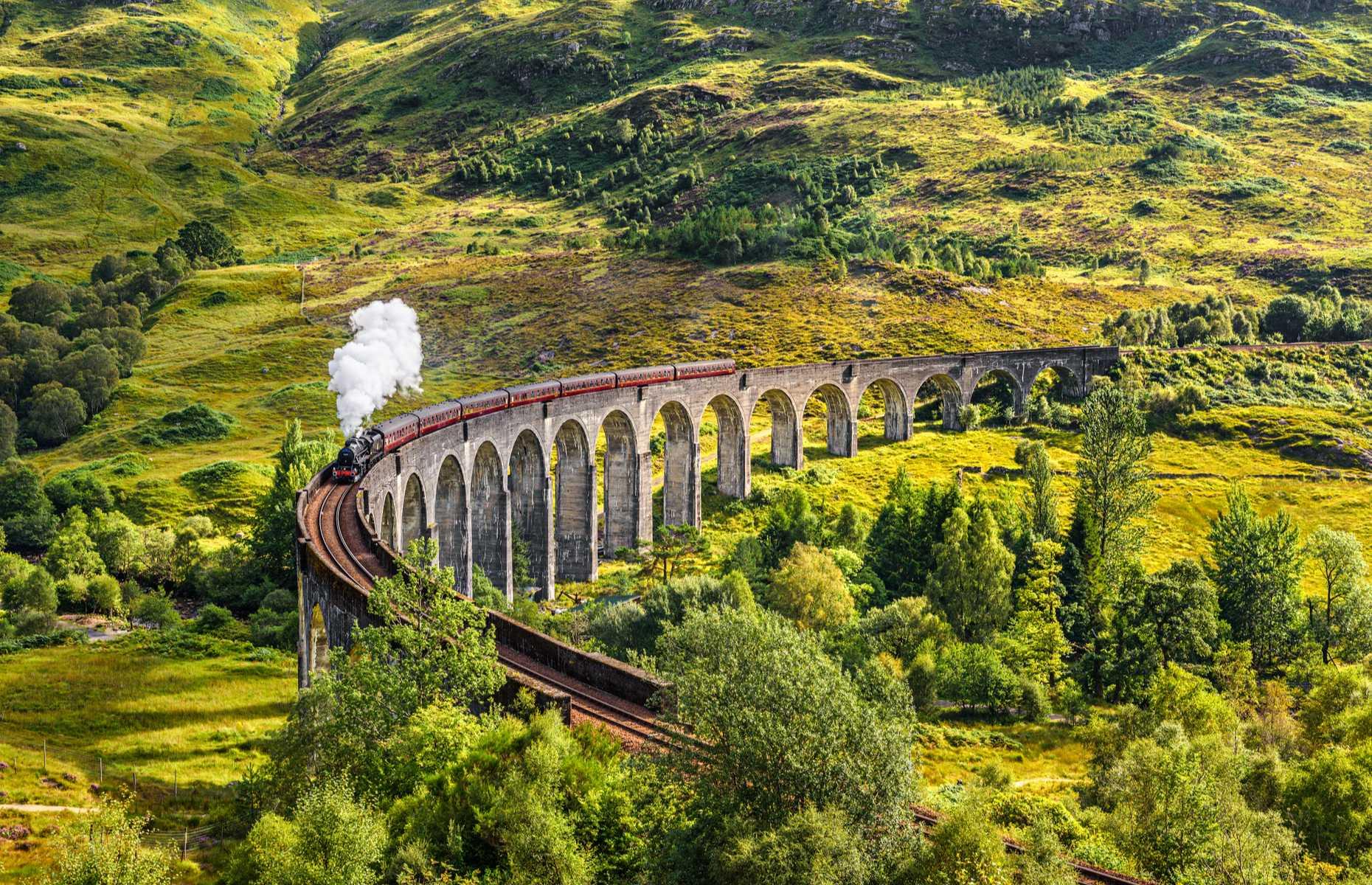 Glenfinnan Railway Viaduct, Inverness-shire, Scotland