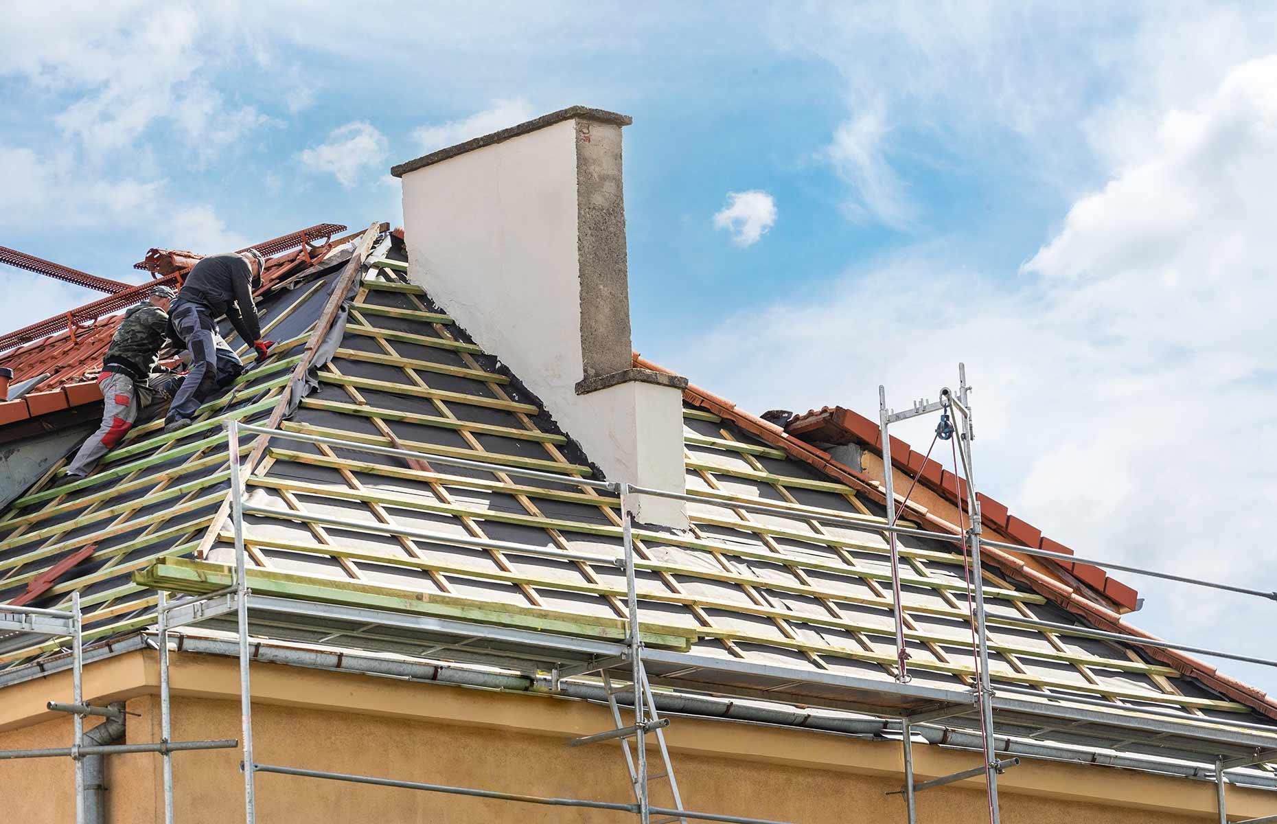 New roof: estimated profit, £482