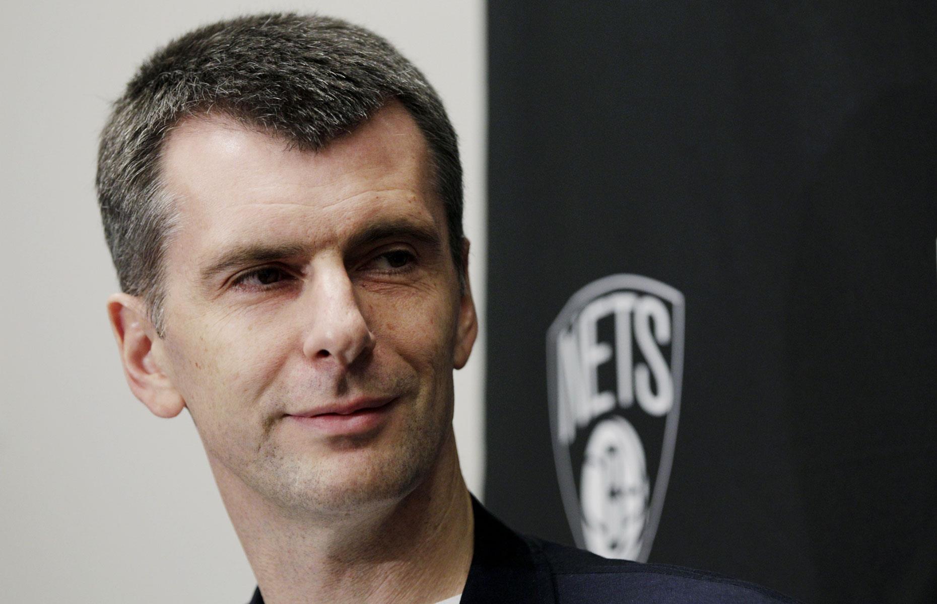 Mikhail Prokhorov, net worth: $9.6 billion (£6.9bn)