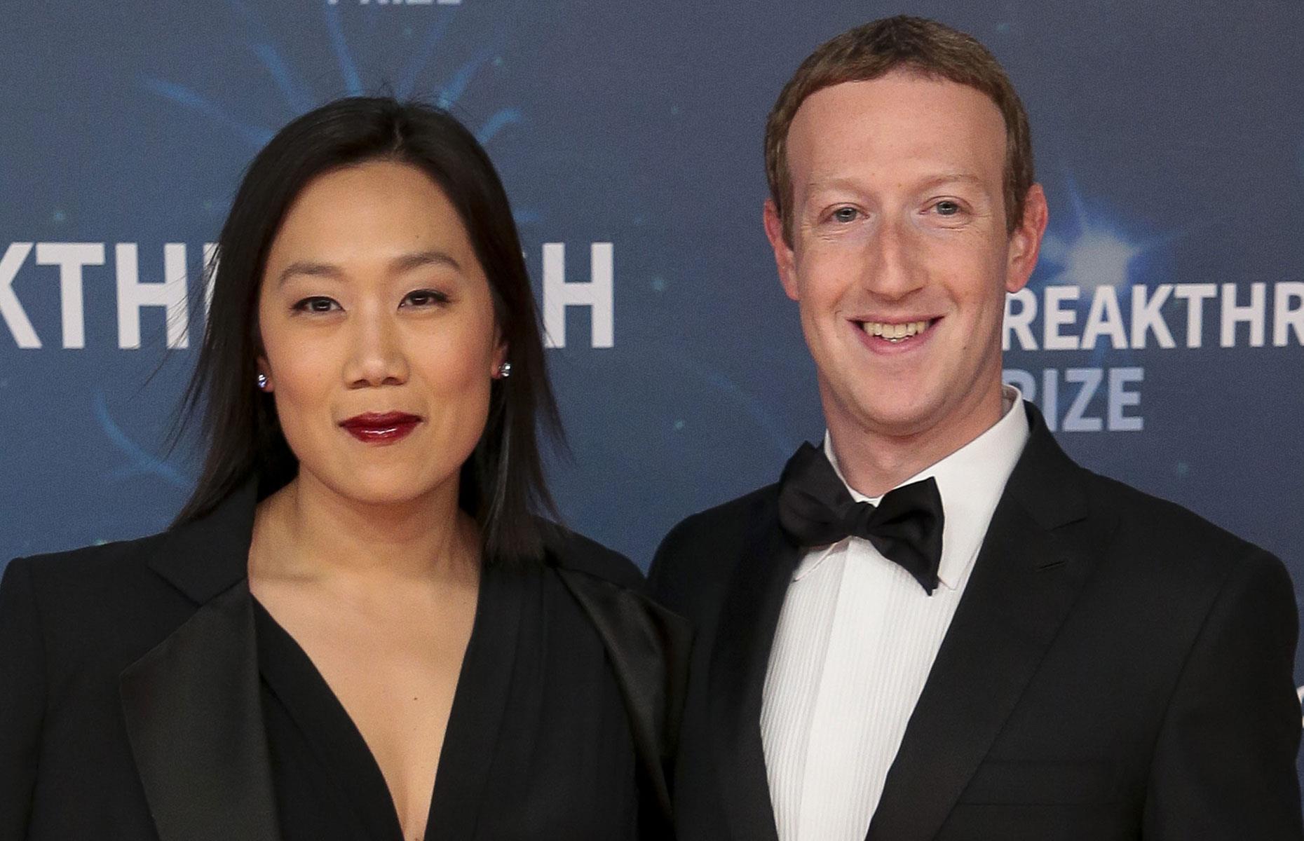 Mark Zuckerberg and Priscilla Chan 