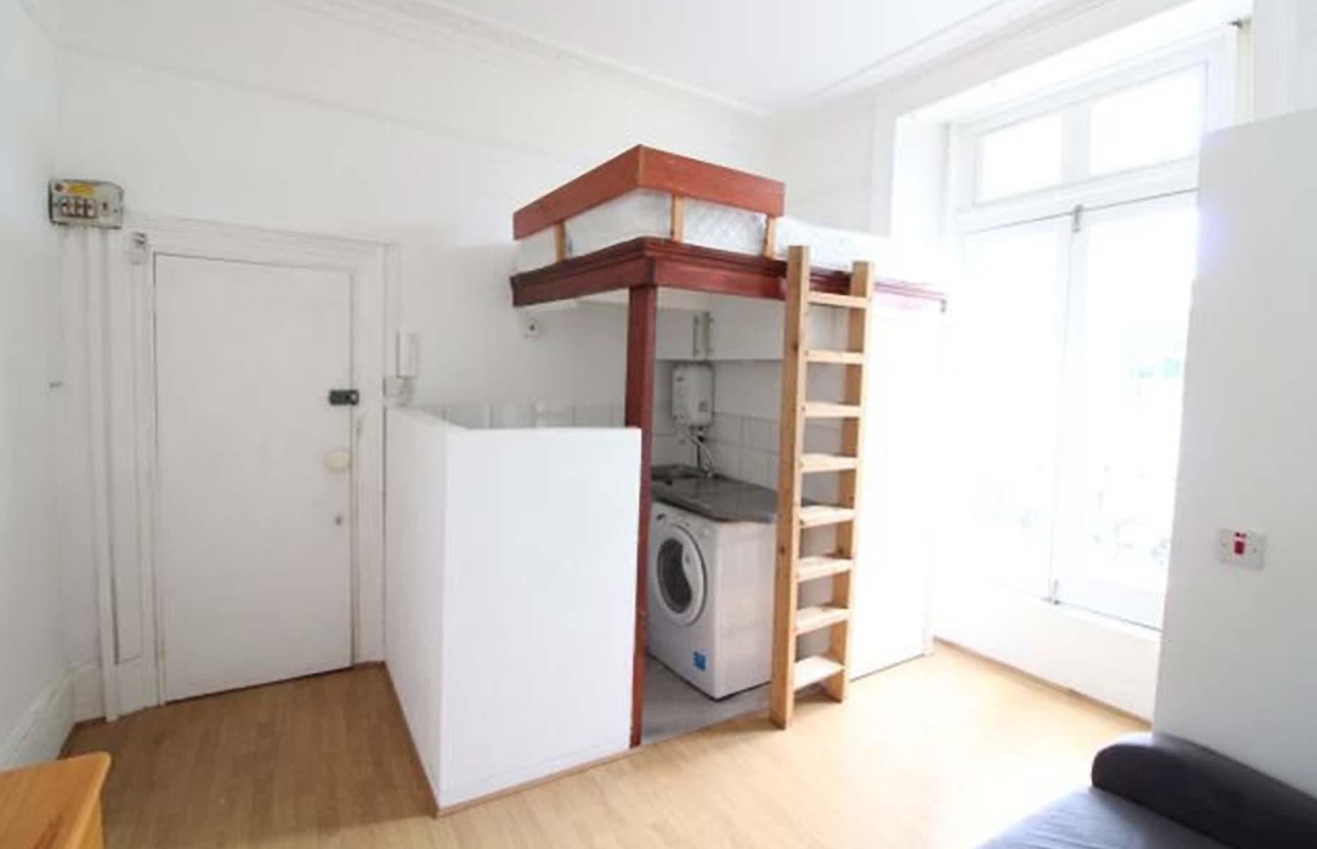 Zwei Stockwerke in einem Zimmer
