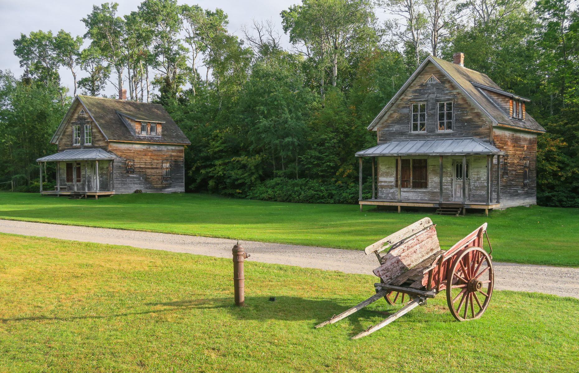 Val-Jalbert ghost town: Quebec