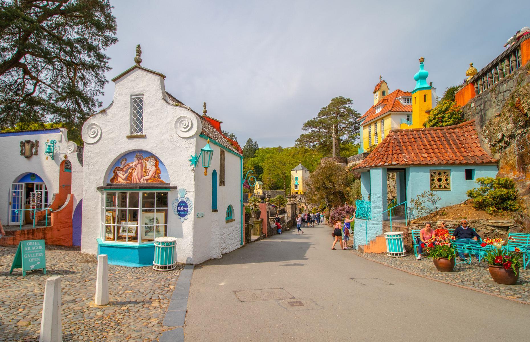 Portmeirion, Wales, UK