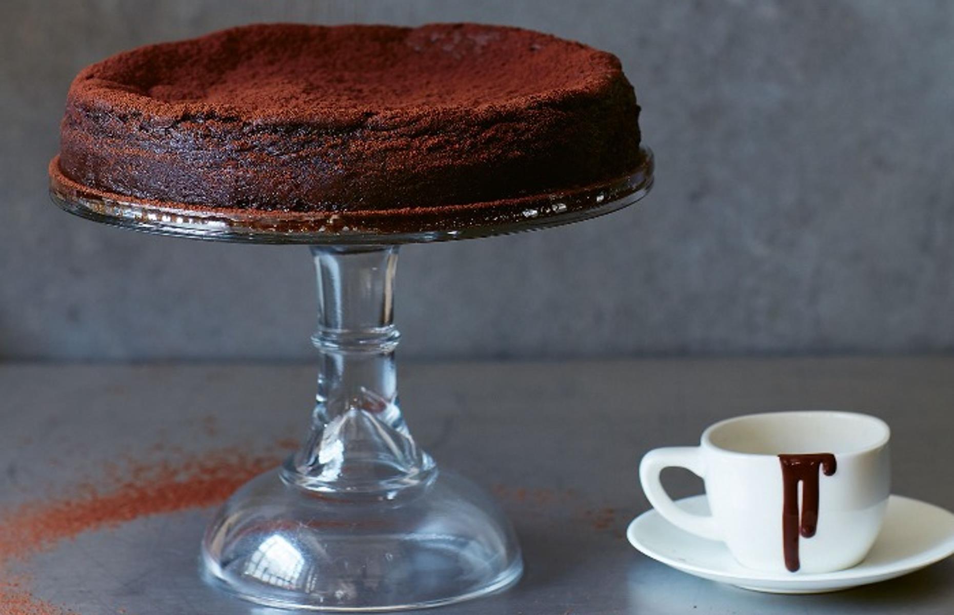 53. Flourless chocolate cake