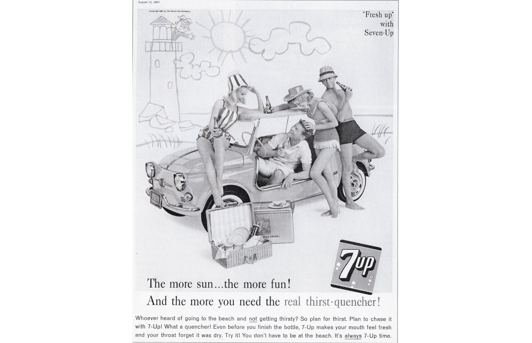 7UP used to contain Lithium