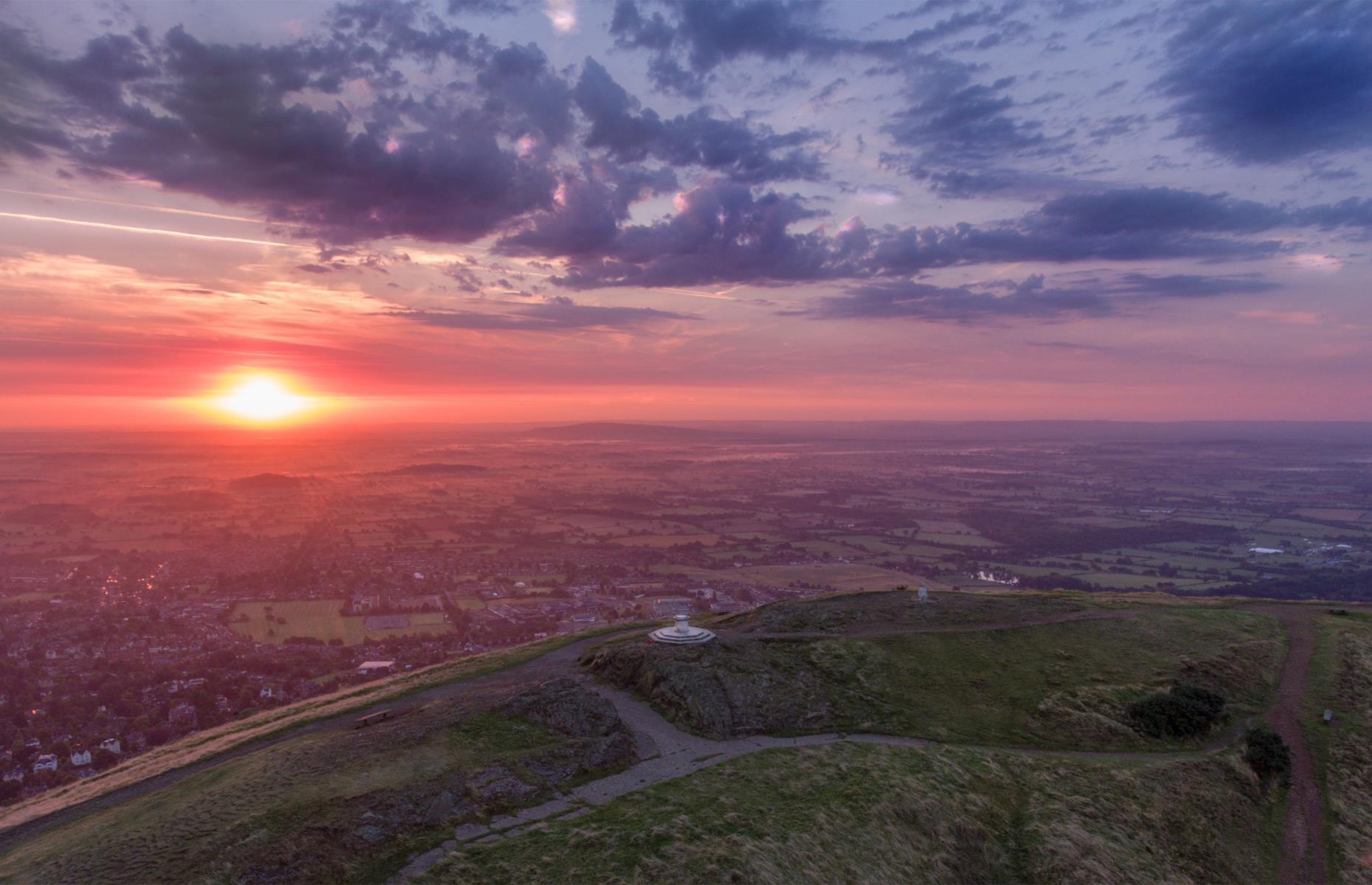 Malvern Hills, Herefordshire & Worcestershire, England