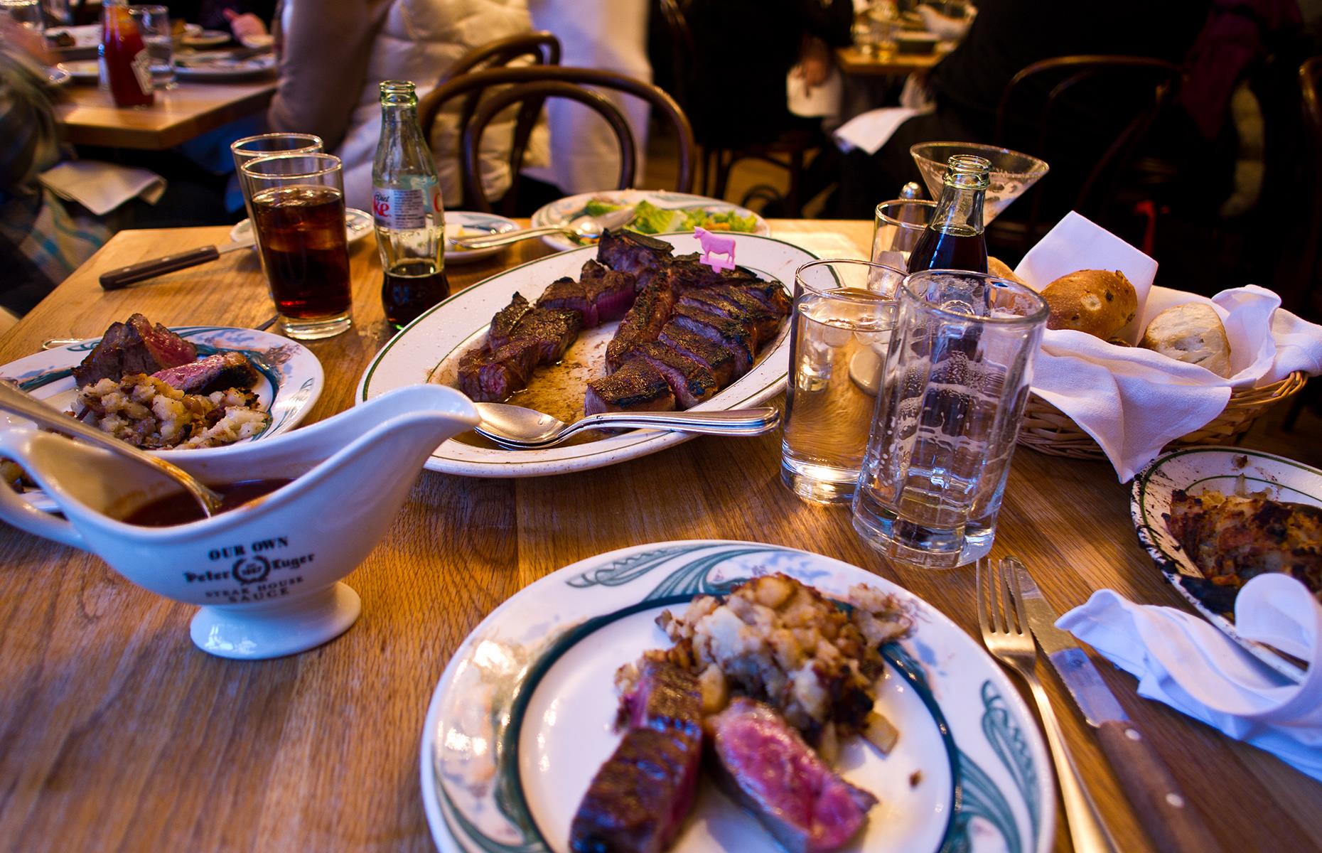Peter Luger Steak House, New York City, New York, USA