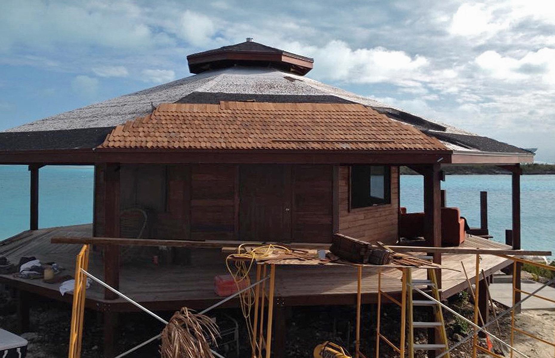 Sturdy hardwood dwelling