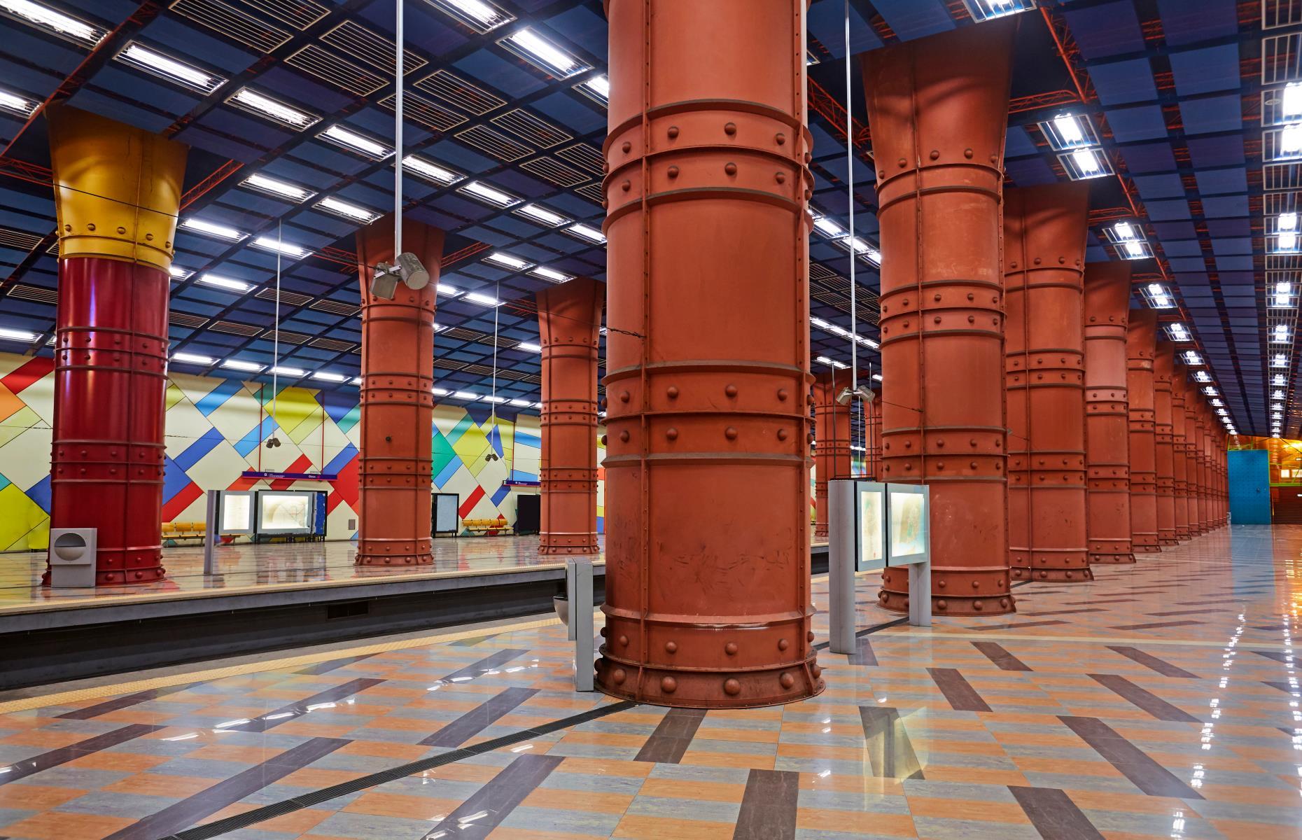 Szent Gellért tér Station, Budapest, Hungary